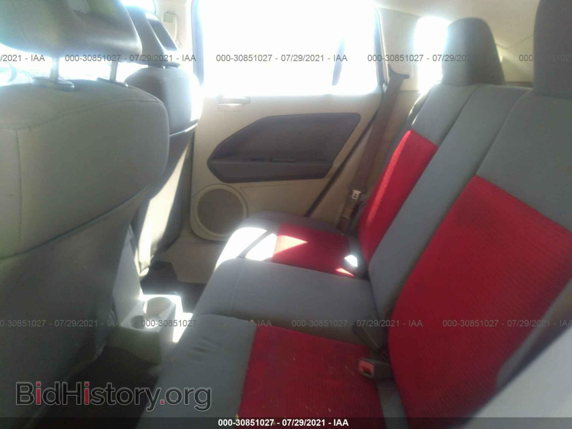 2007 DODGE CALIBER - VIN: 1B3HB48B07D126325 - Фото 8