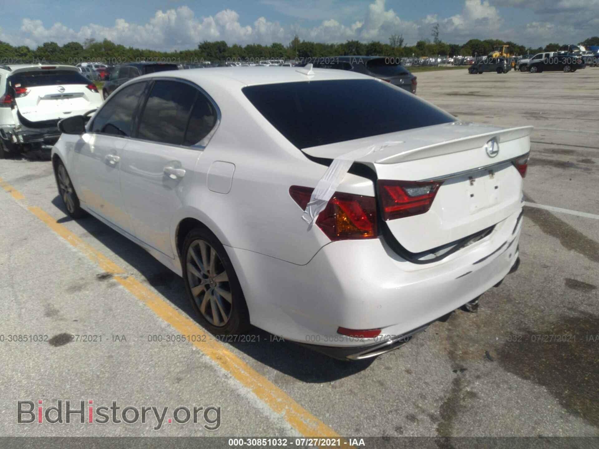 2014 LEXUS GS 350 - VIN: JTHBE1BL2E5043416 - Фото 3