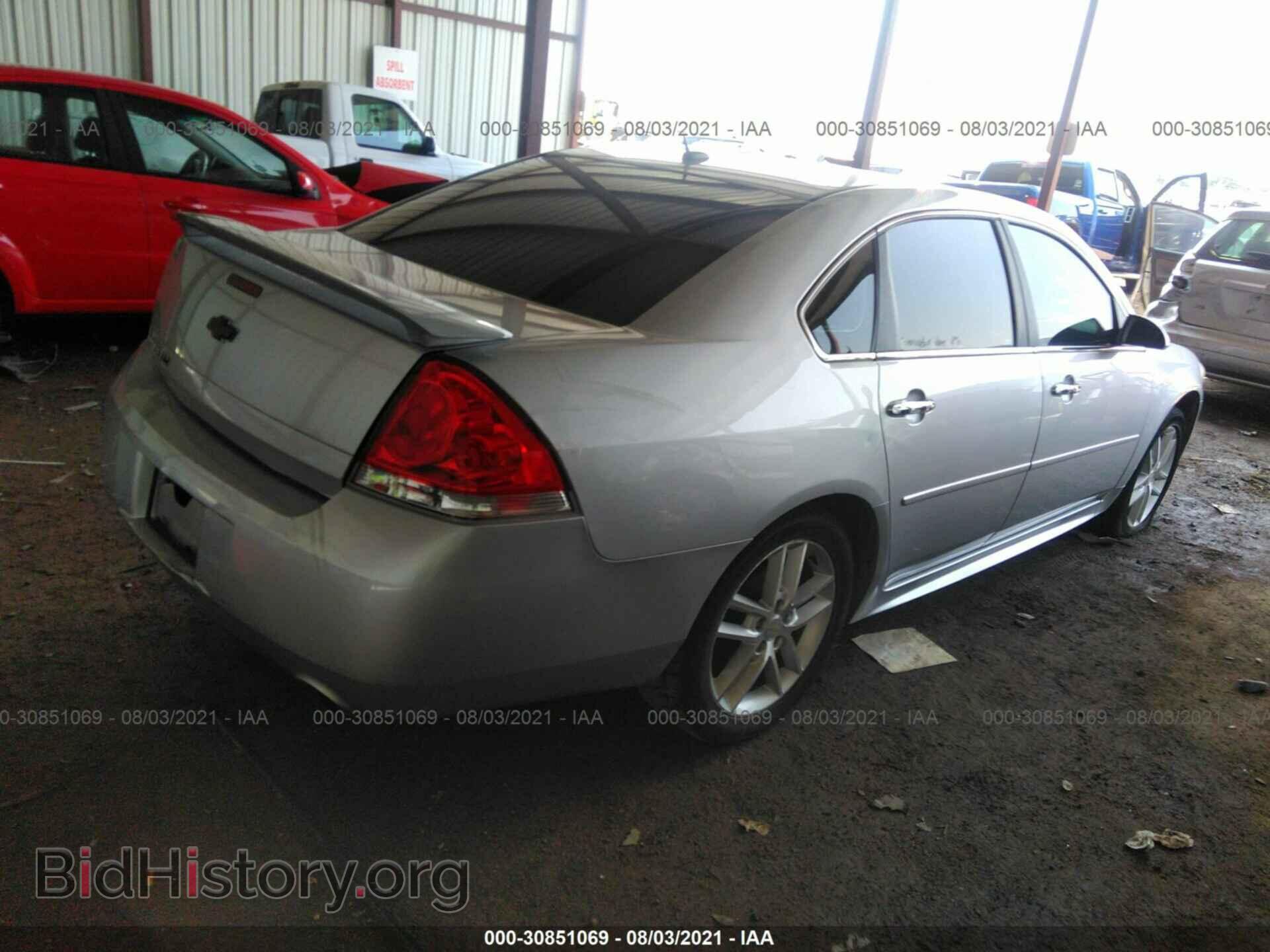 2013 CHEVROLET IMPALA - VIN: 2G1WC5E36D1215936 - Фото 4
