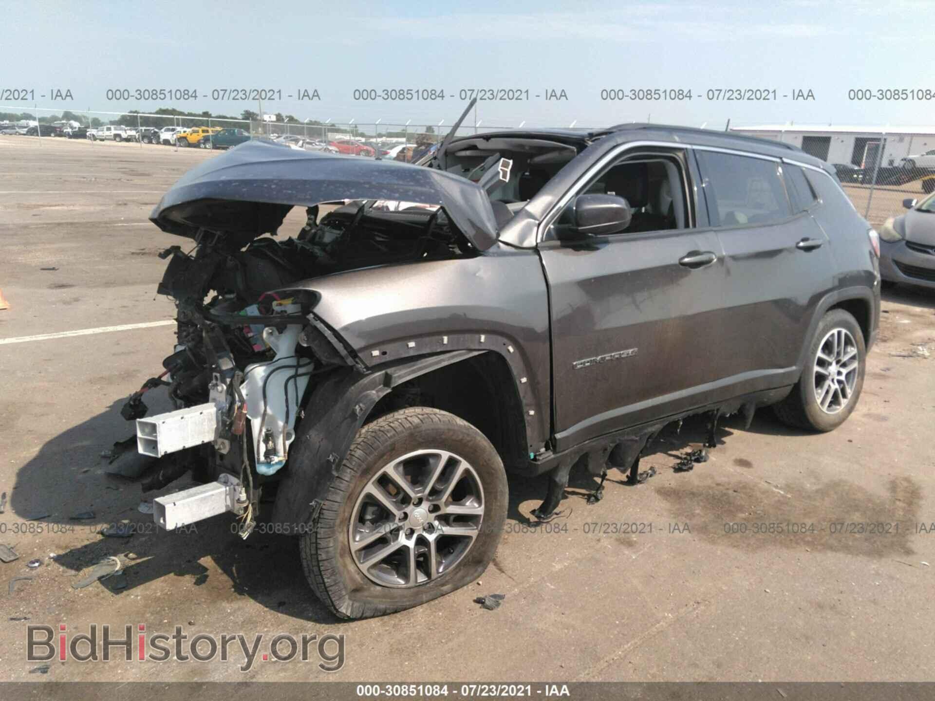 2017 JEEP COMPASS - VIN: 3C4NJDBB6HT631195 - Фото 2