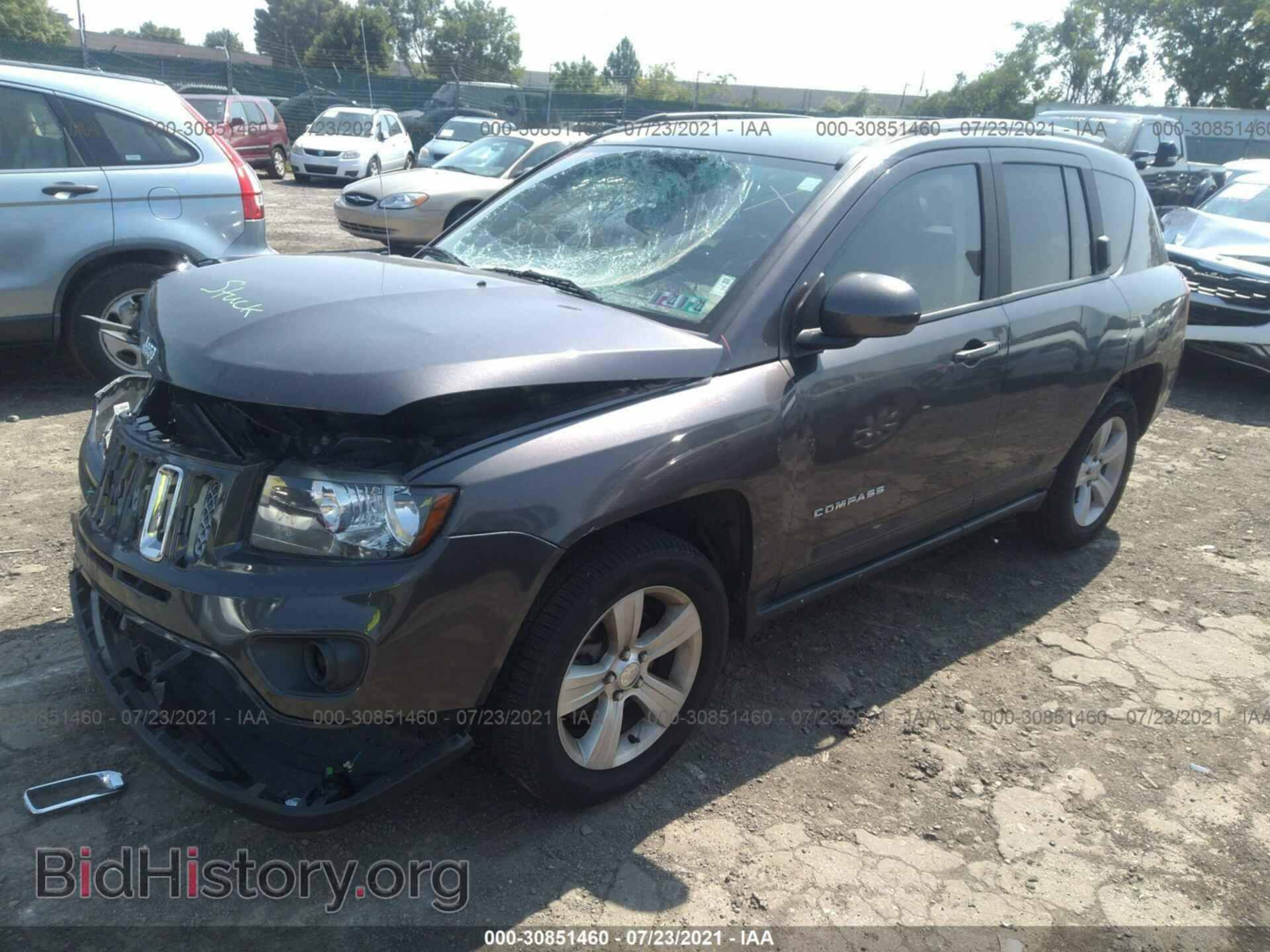2017 JEEP COMPASS - VIN: 1C4NJDEB6HD191576 - Фото 2
