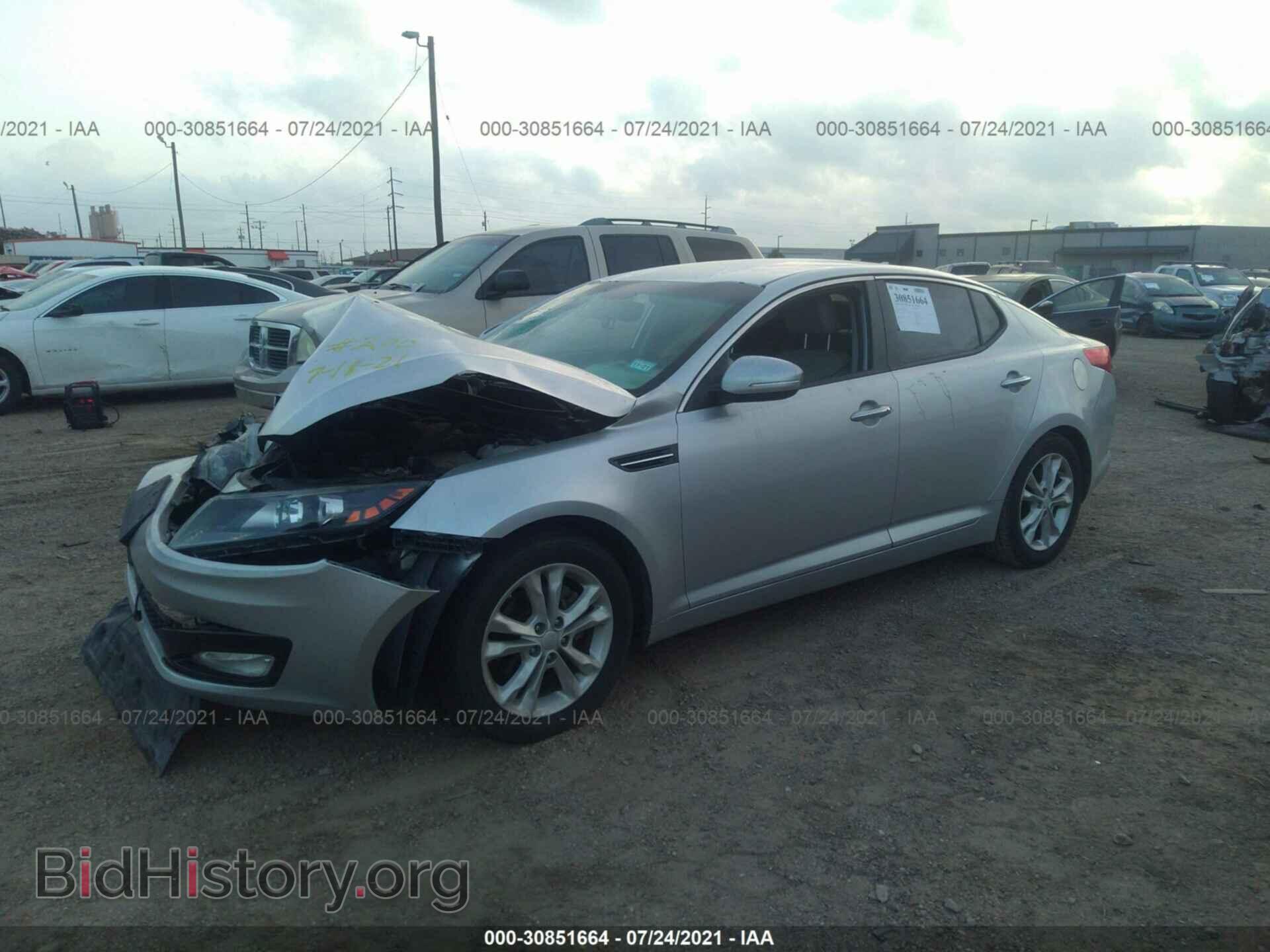 2013 KIA OPTIMA - VIN: 5XXGN4A7XDG135204 - Фото 2