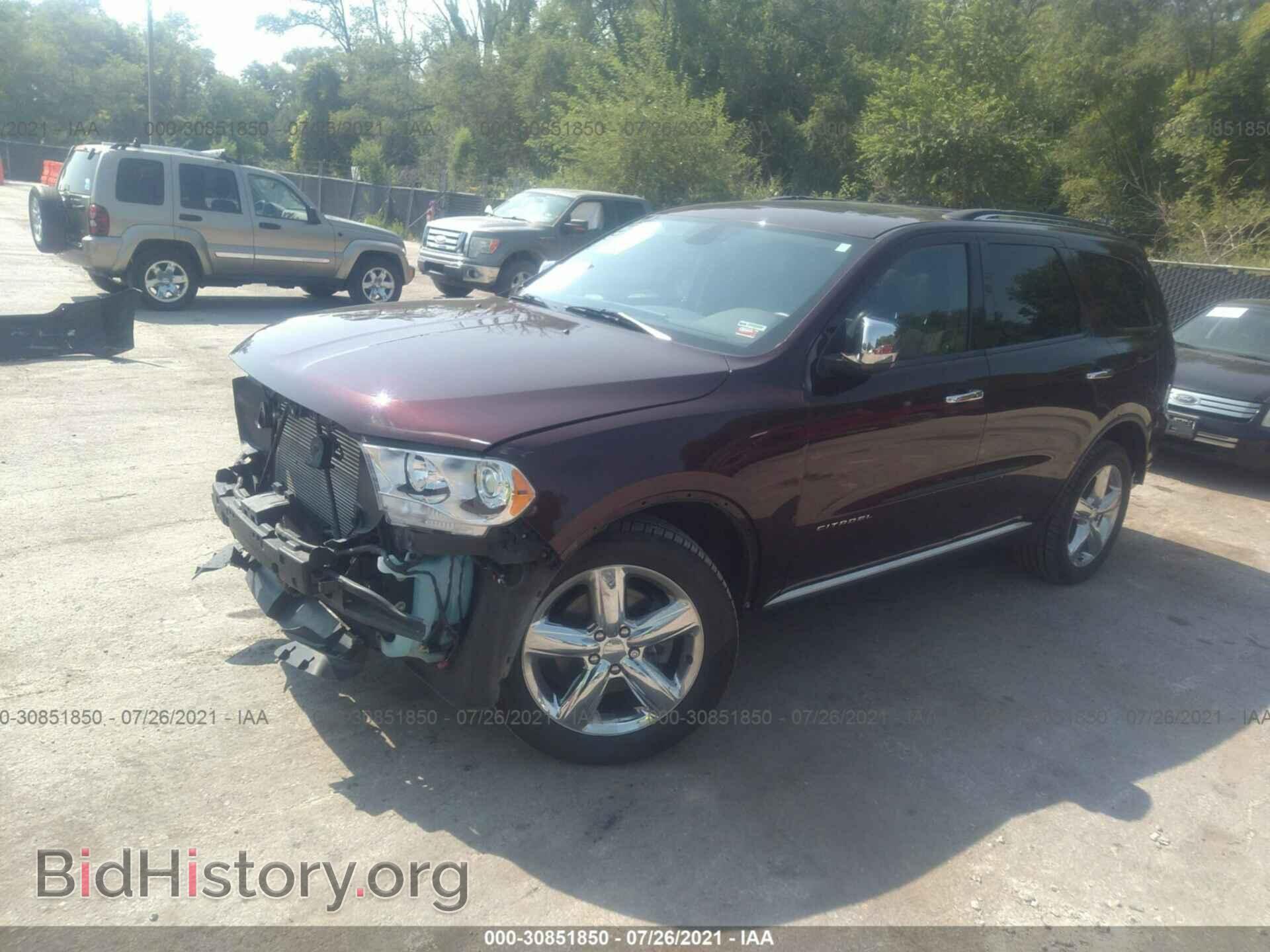 2012 DODGE DURANGO - VIN: 1C4RDJEG4CC121978 - Фото 2