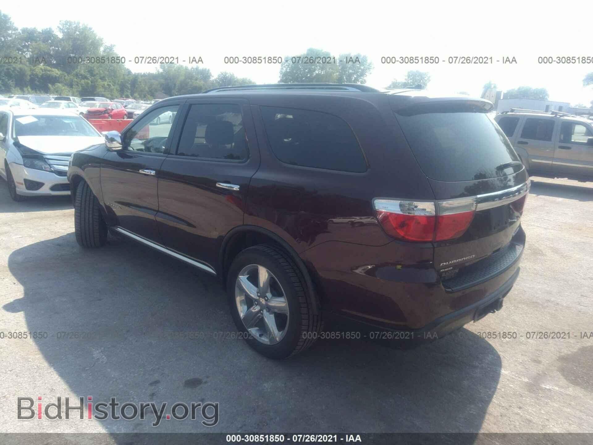 2012 DODGE DURANGO - VIN: 1C4RDJEG4CC121978 - Фото 3