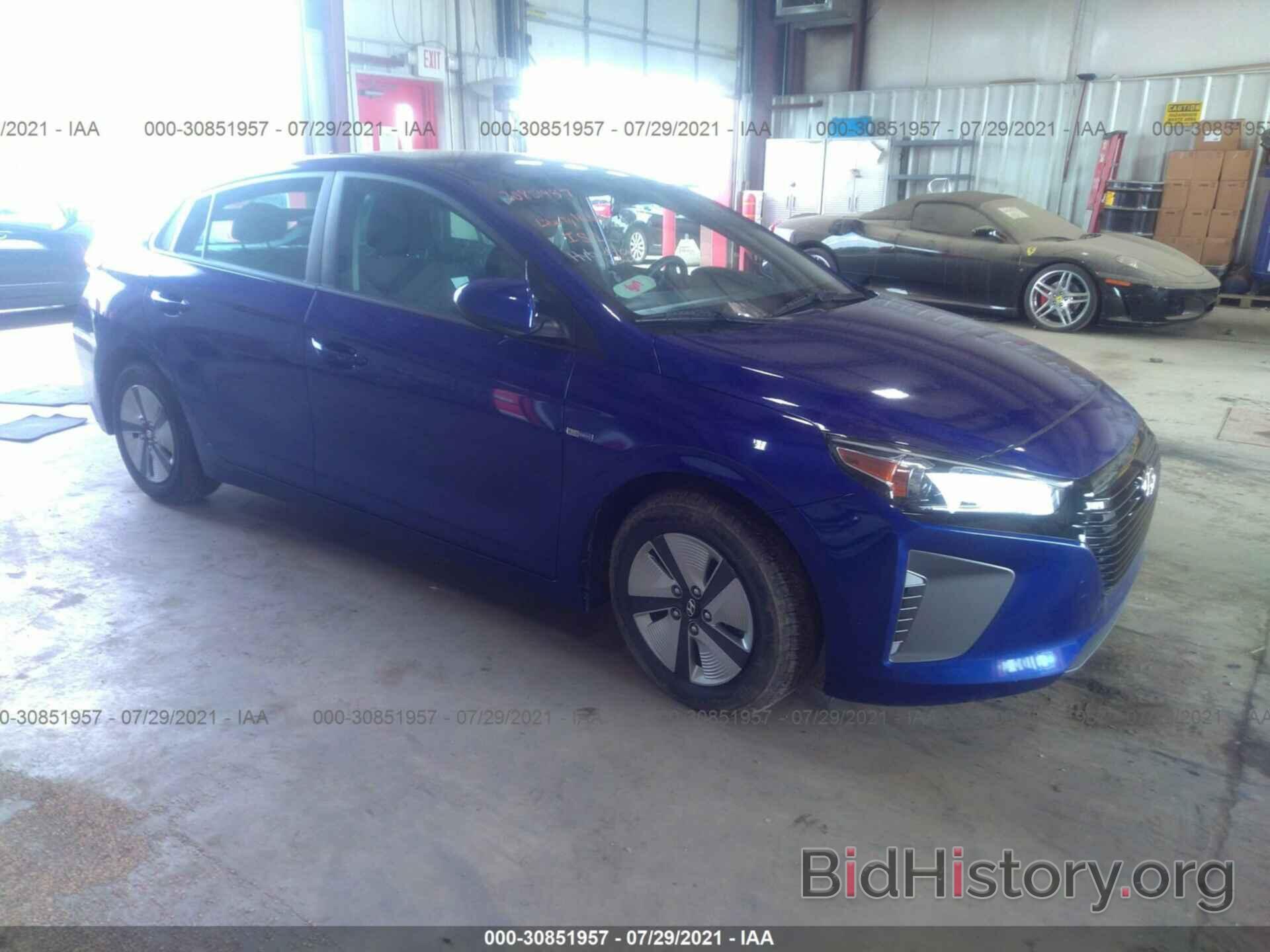 Photo KMHC65LCXKU171277 - HYUNDAI IONIQ HYBRID 2019