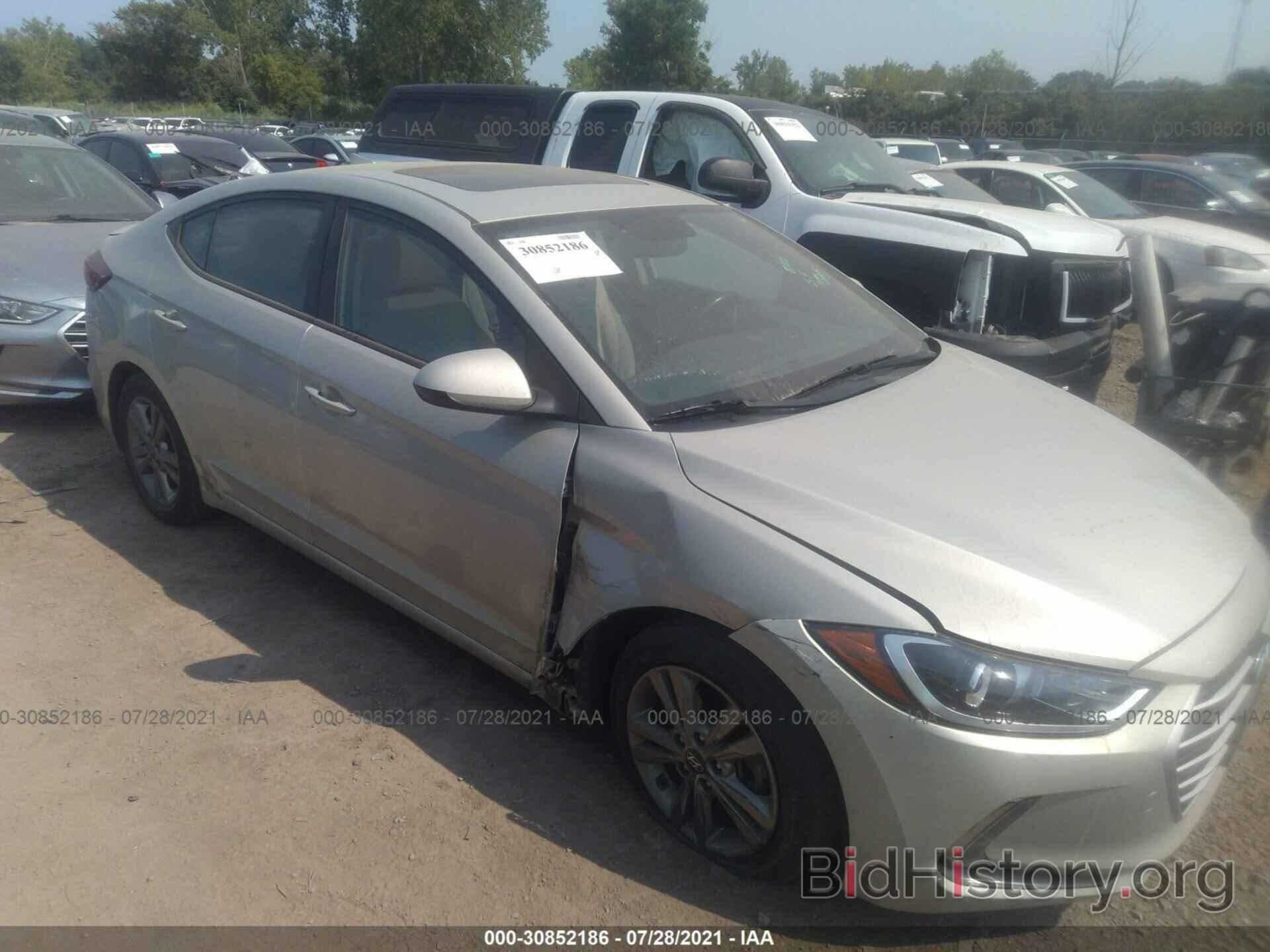 Photo KMHD84LFXHU253554 - HYUNDAI ELANTRA 2017