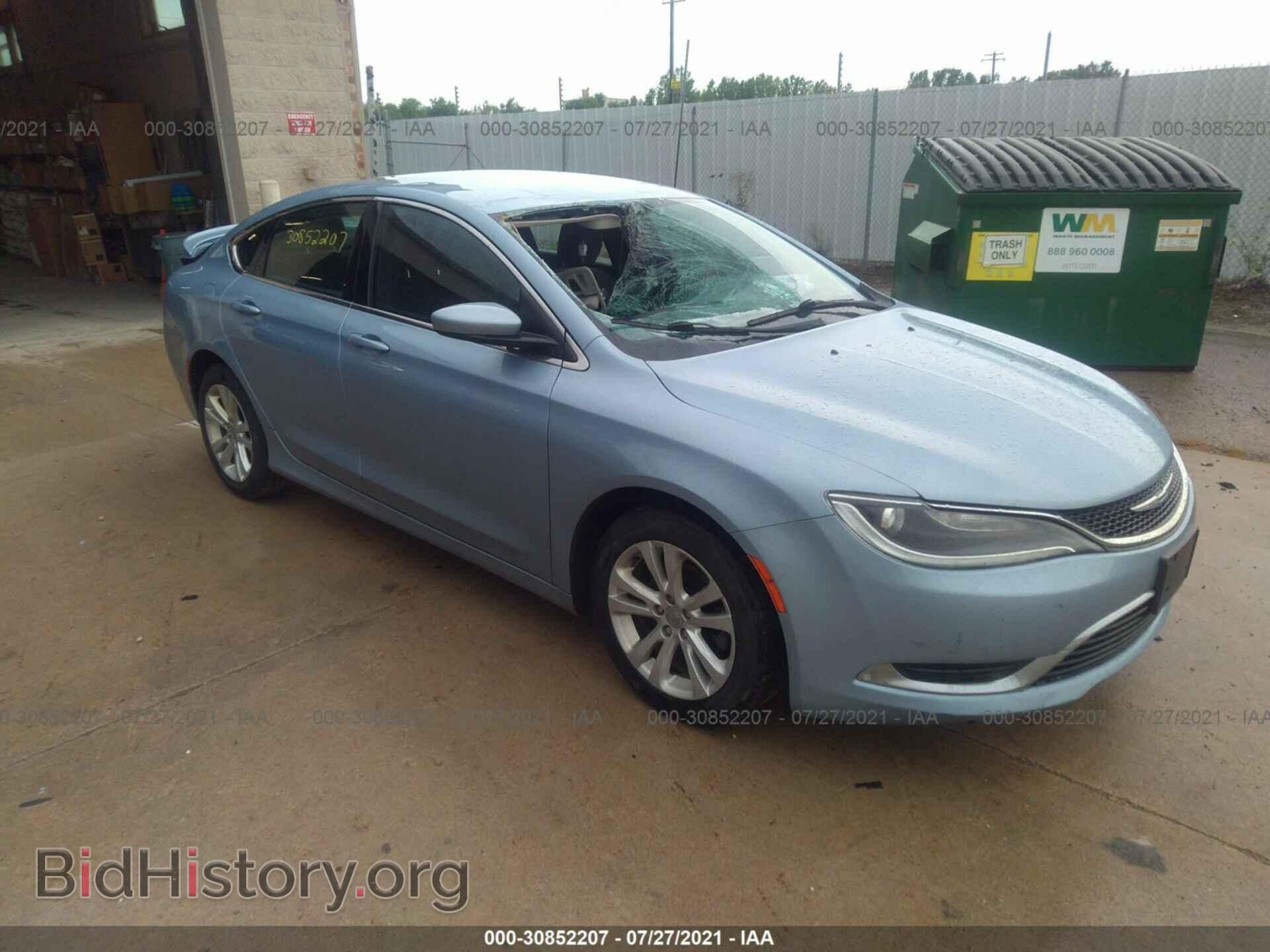 Фотография 1C3CCCAB9FN735551 - CHRYSLER 200 2015