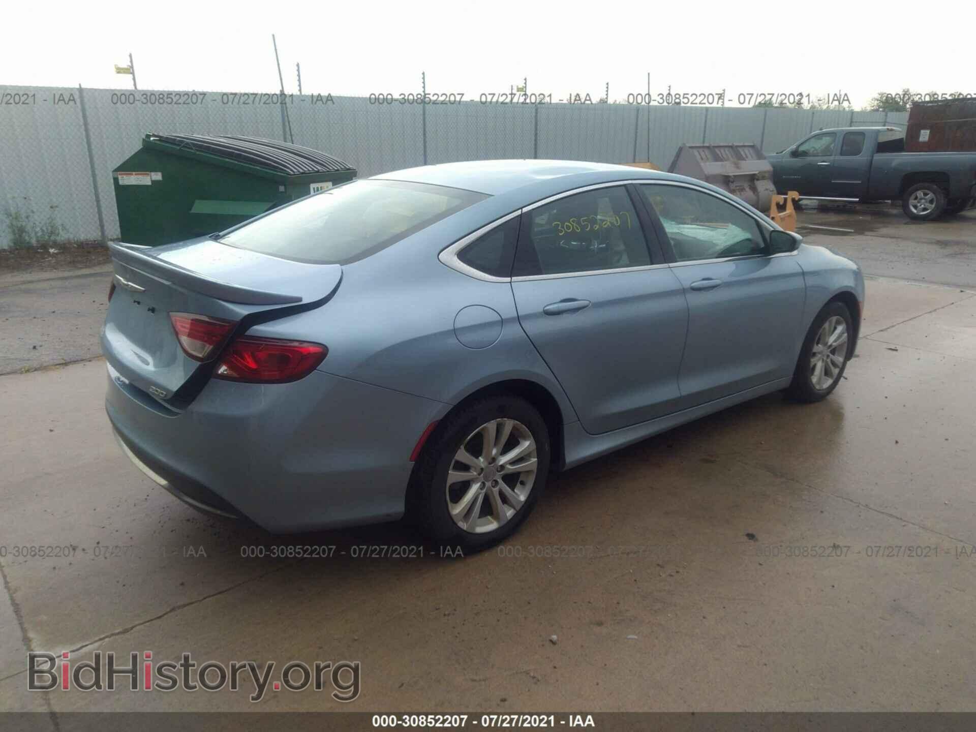2015 CHRYSLER 200 - VIN: 1C3CCCAB9FN735551 - Фото 4