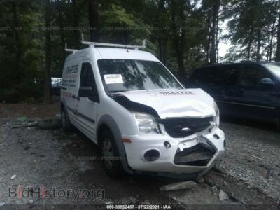 2012 Ford TRANSIT CONNECT XLT, белый — VIN NM0LS7BN3CT101977, IAAI