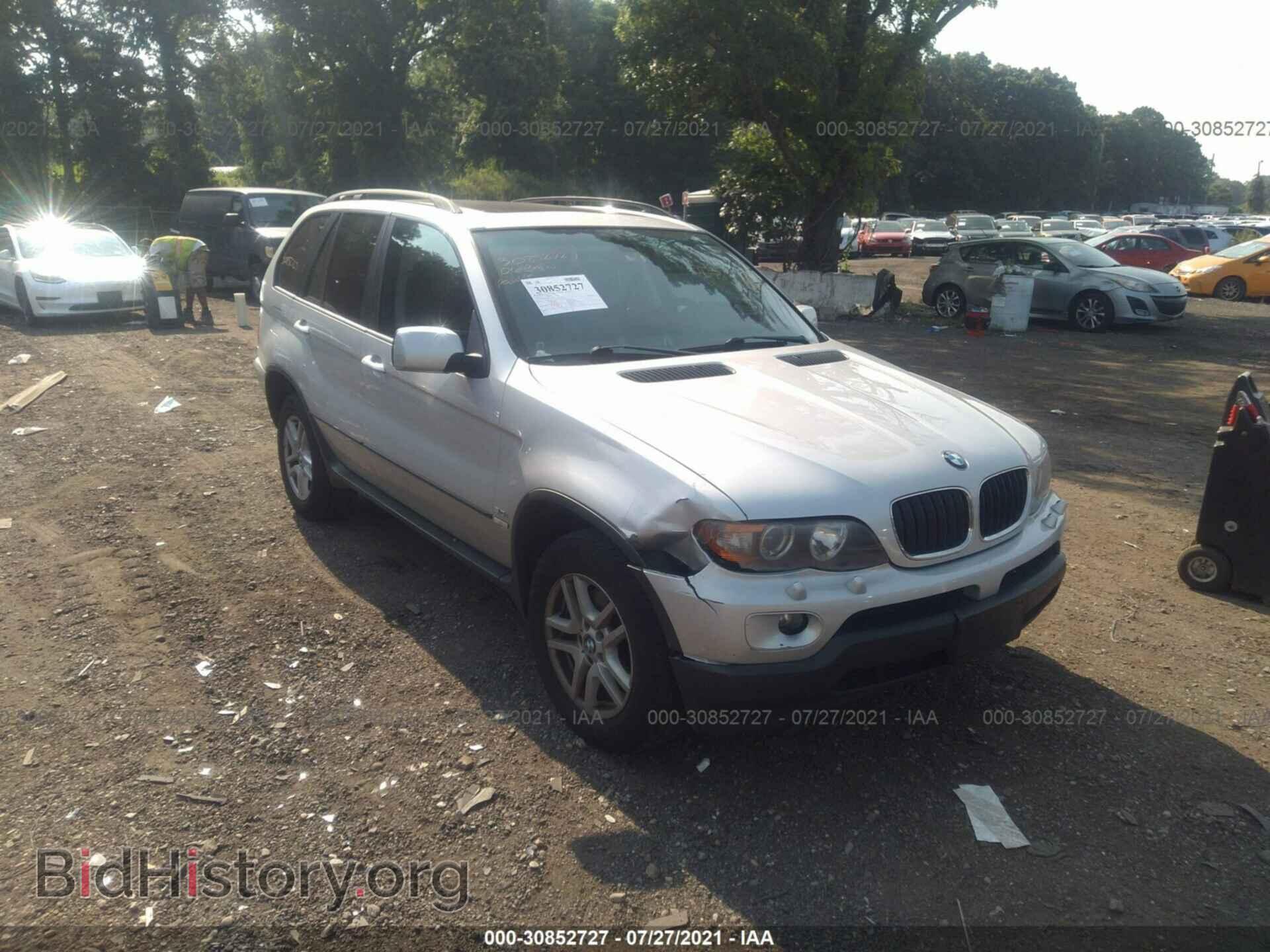 Photo 5UXFA13526LY37651 - BMW X5 2006