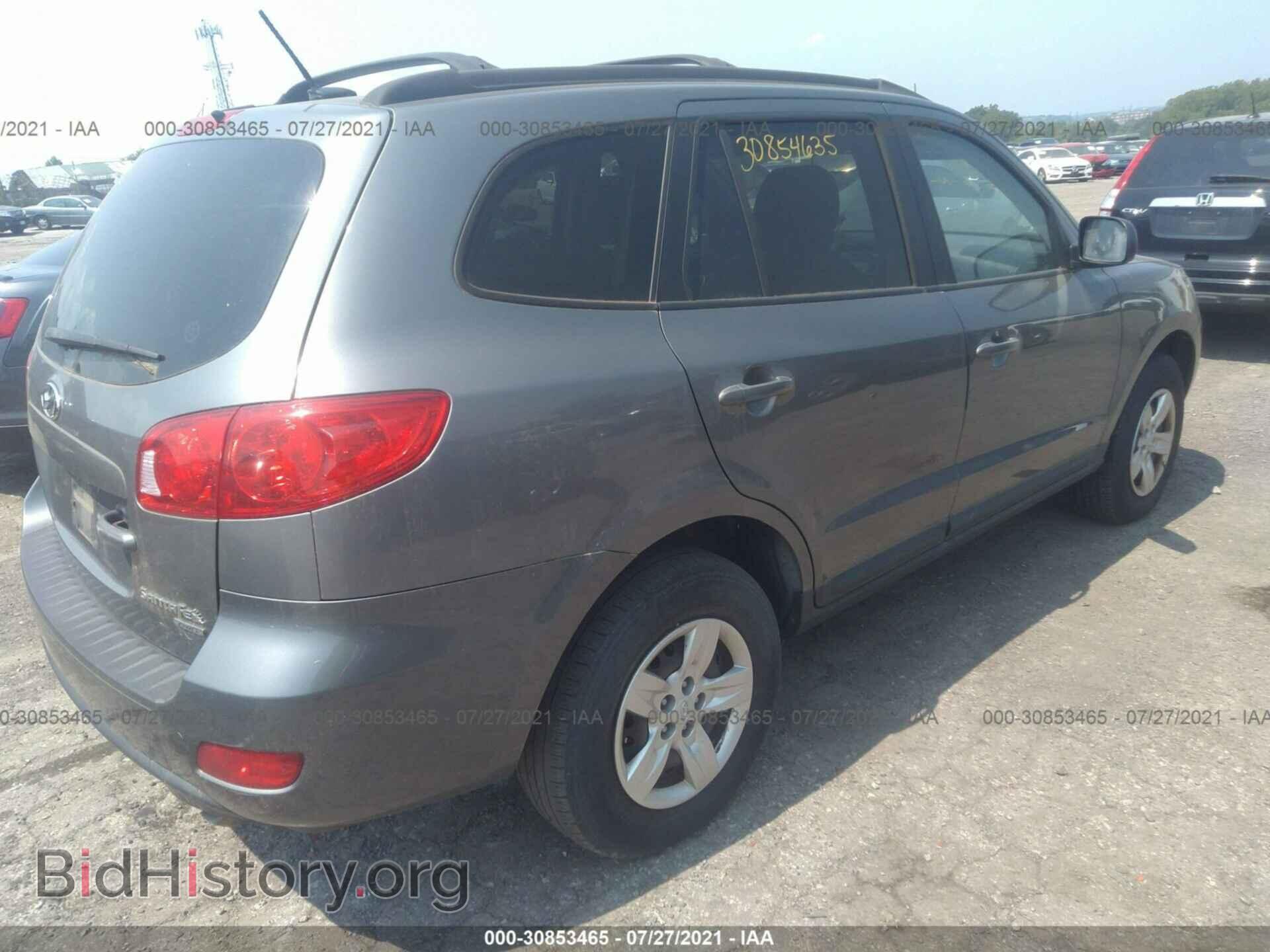 2009 HYUNDAI SANTA FE - VIN: 5NMSG73D99H301777 - Фото 4
