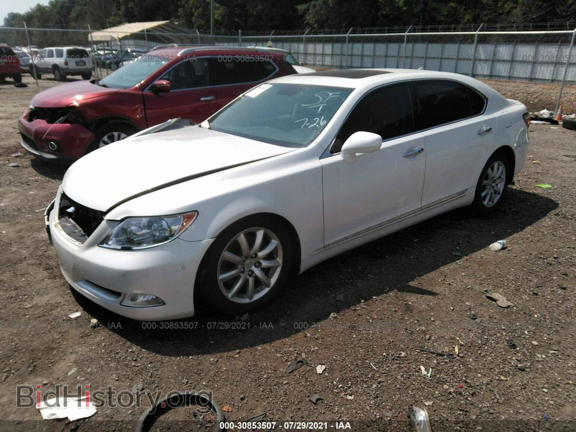 2008 LEXUS LS 460 - VIN: JTHGL46F185024586 - Фото 2