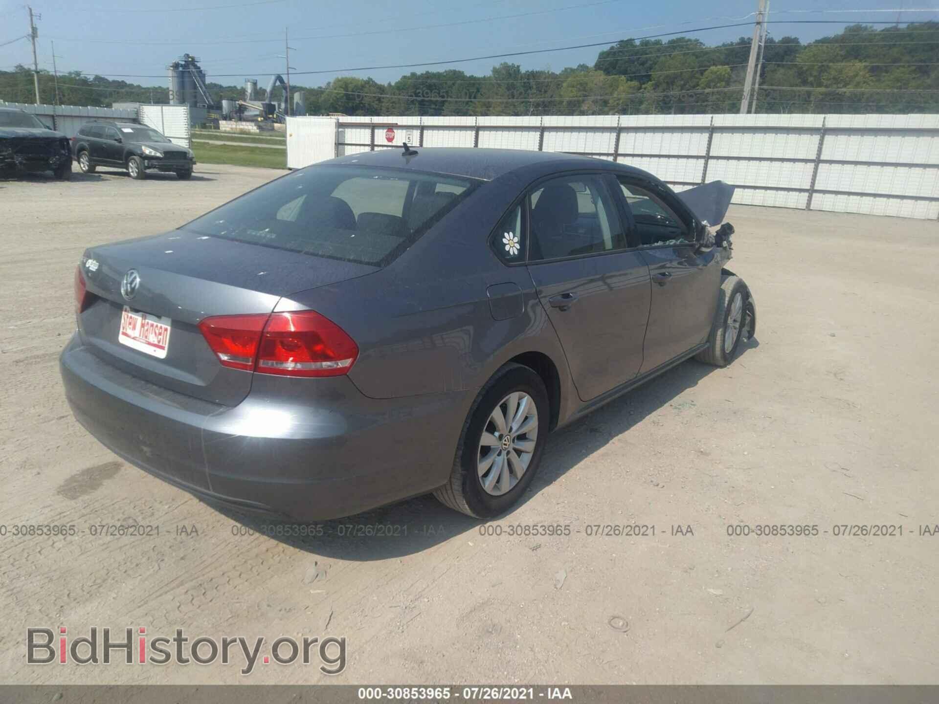 2013 VOLKSWAGEN PASSAT - VIN: 1VWAP7A35DC016309 - Фото 4