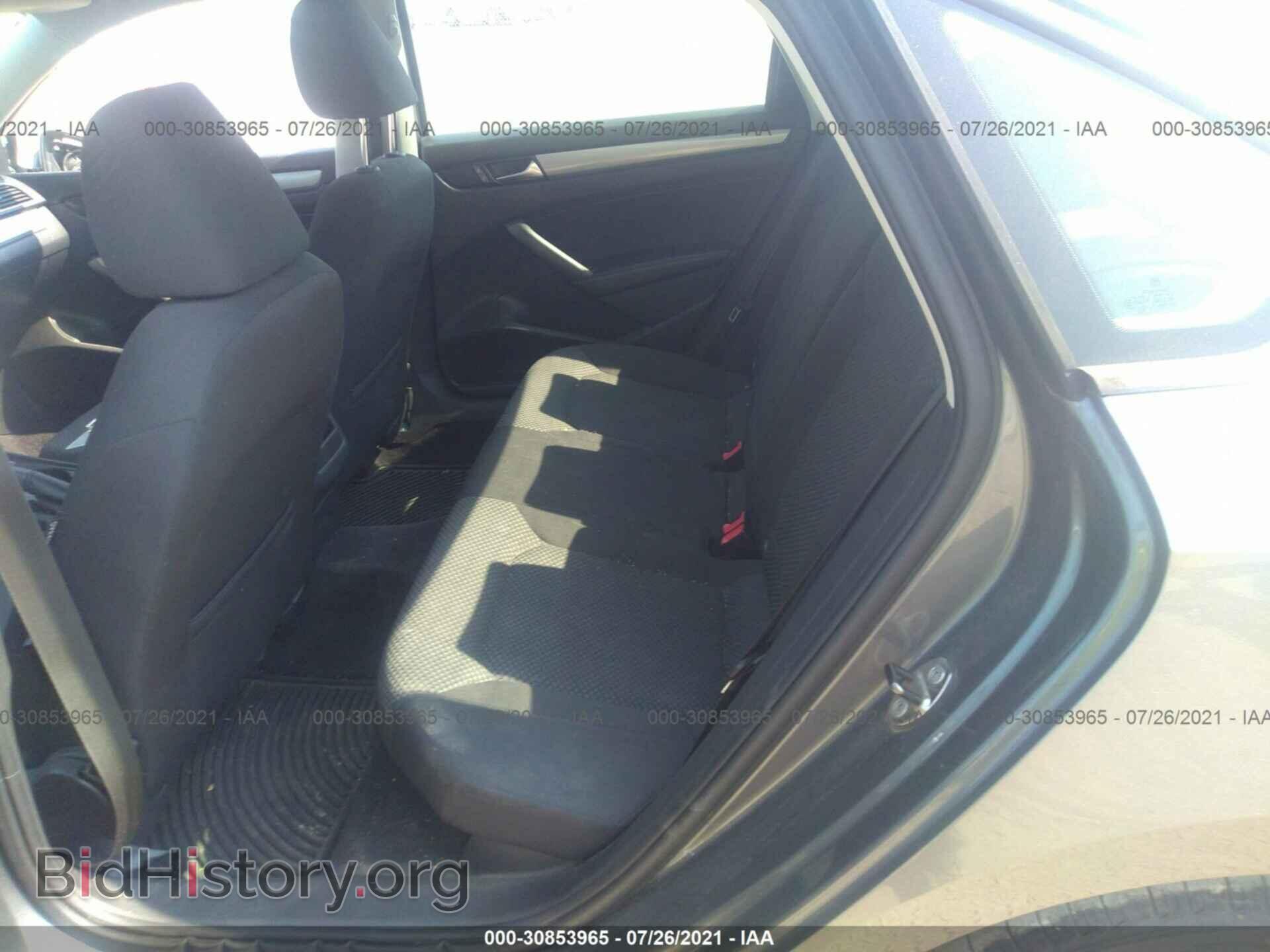 2013 VOLKSWAGEN PASSAT - VIN: 1VWAP7A35DC016309 - Фото 8