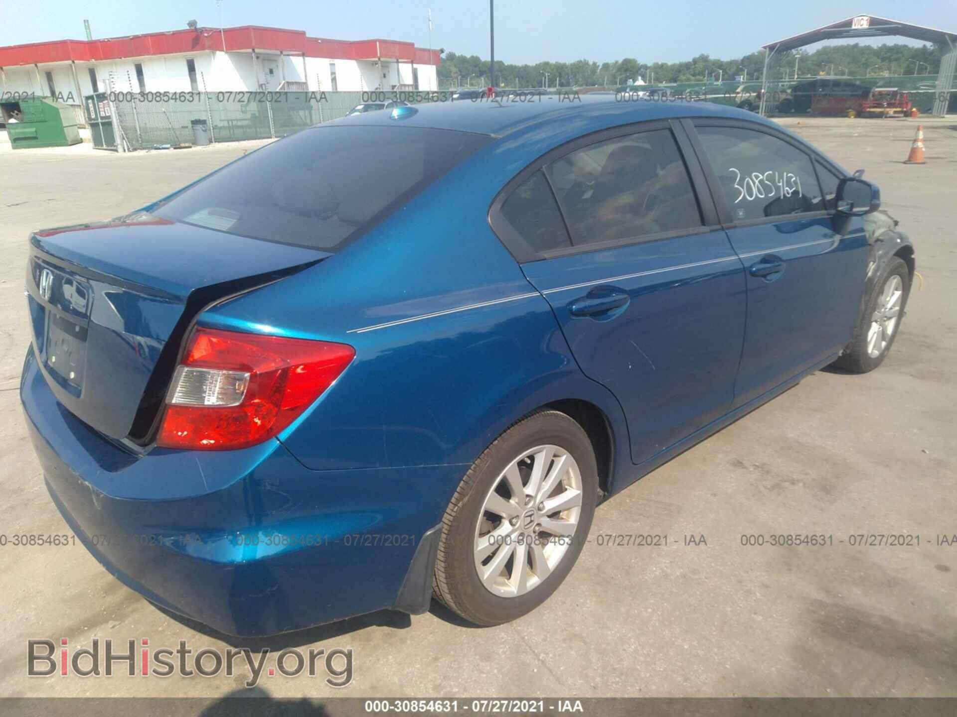 2012 HONDA CIVIC SDN - VIN: 19XFB2F97CE325746 - Фото 4