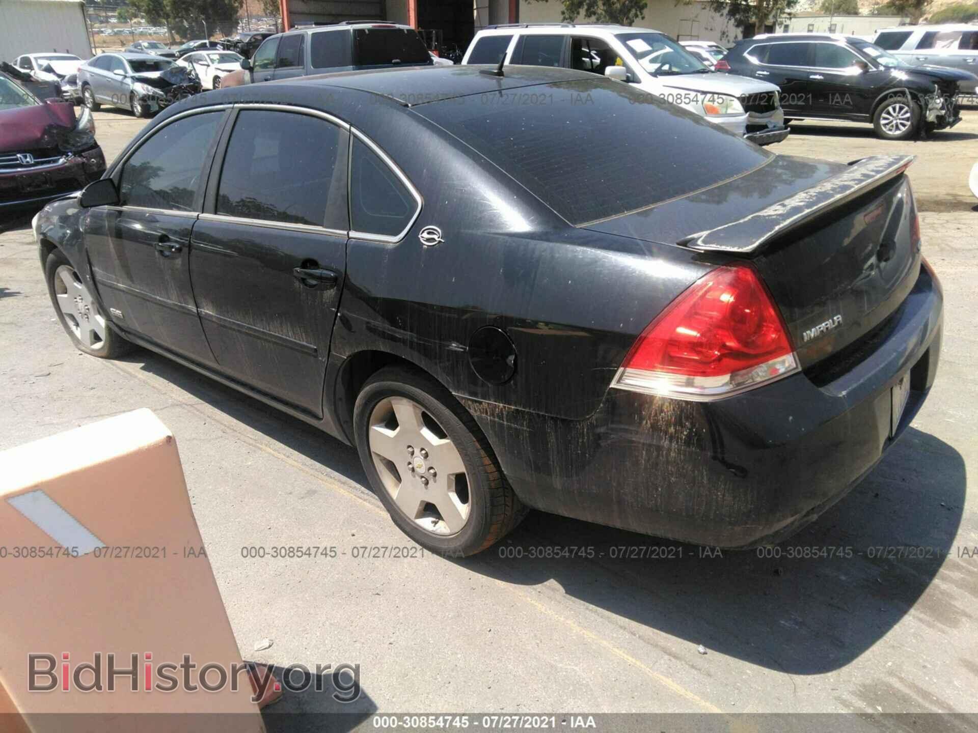 2007 CHEVROLET IMPALA - VIN: 2G1WD58C379188810 - Фото 3