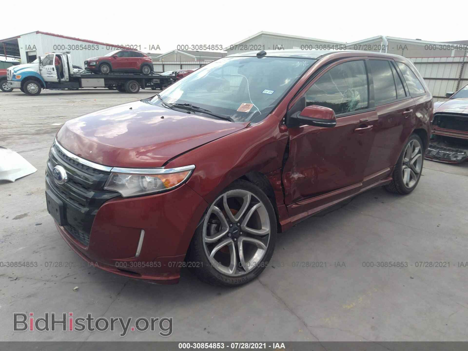 2014 FORD EDGE - VIN: 2FMDK3AKXEBA78073 - Фото 2