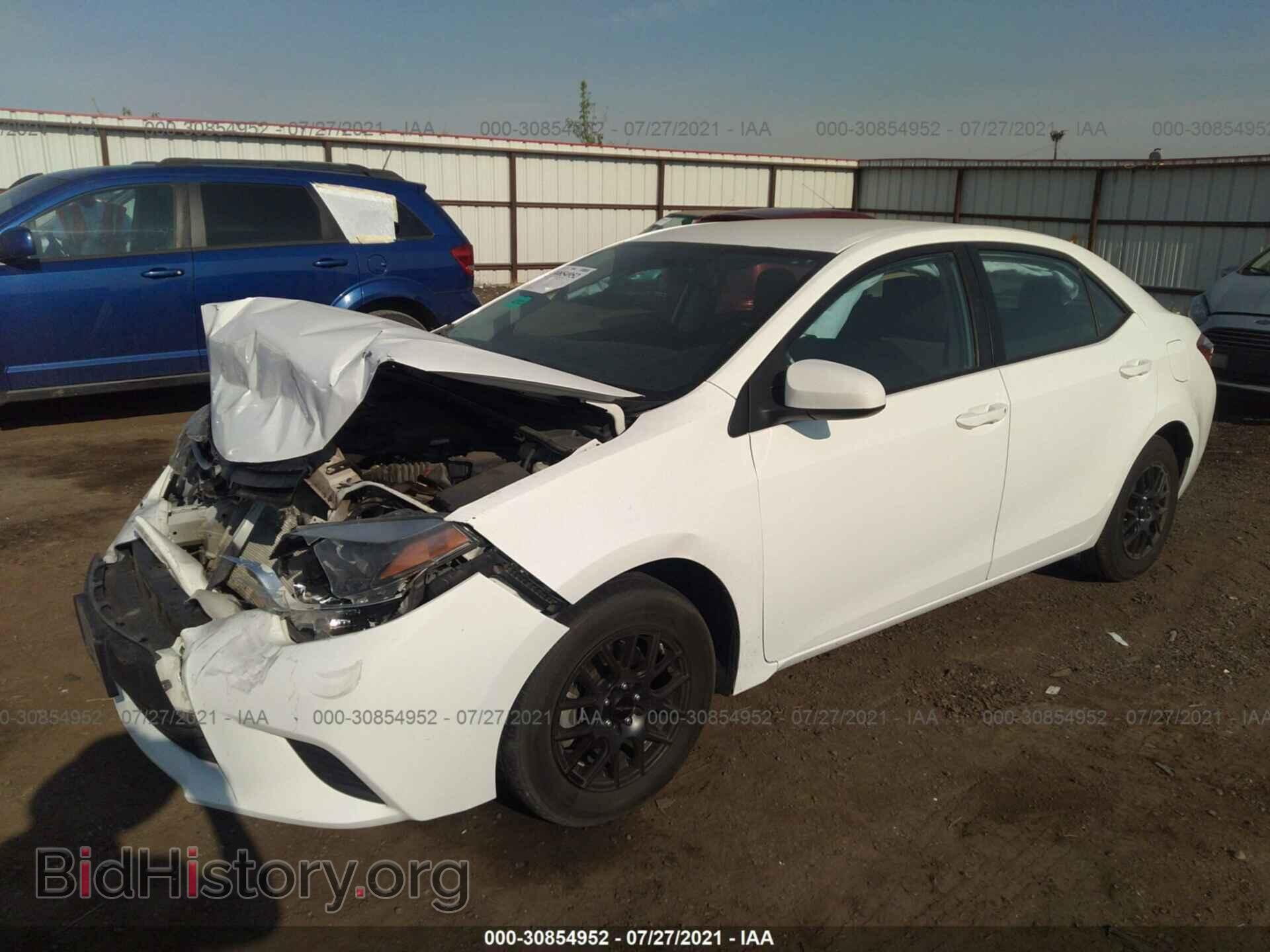 2014 TOYOTA COROLLA - VIN: 5YFBURHE6EP107214 - Фото 2