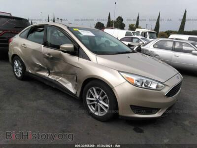2017 Ford FOCUS SE, beige — VIN 1FADP3F22HL304471, IAAI