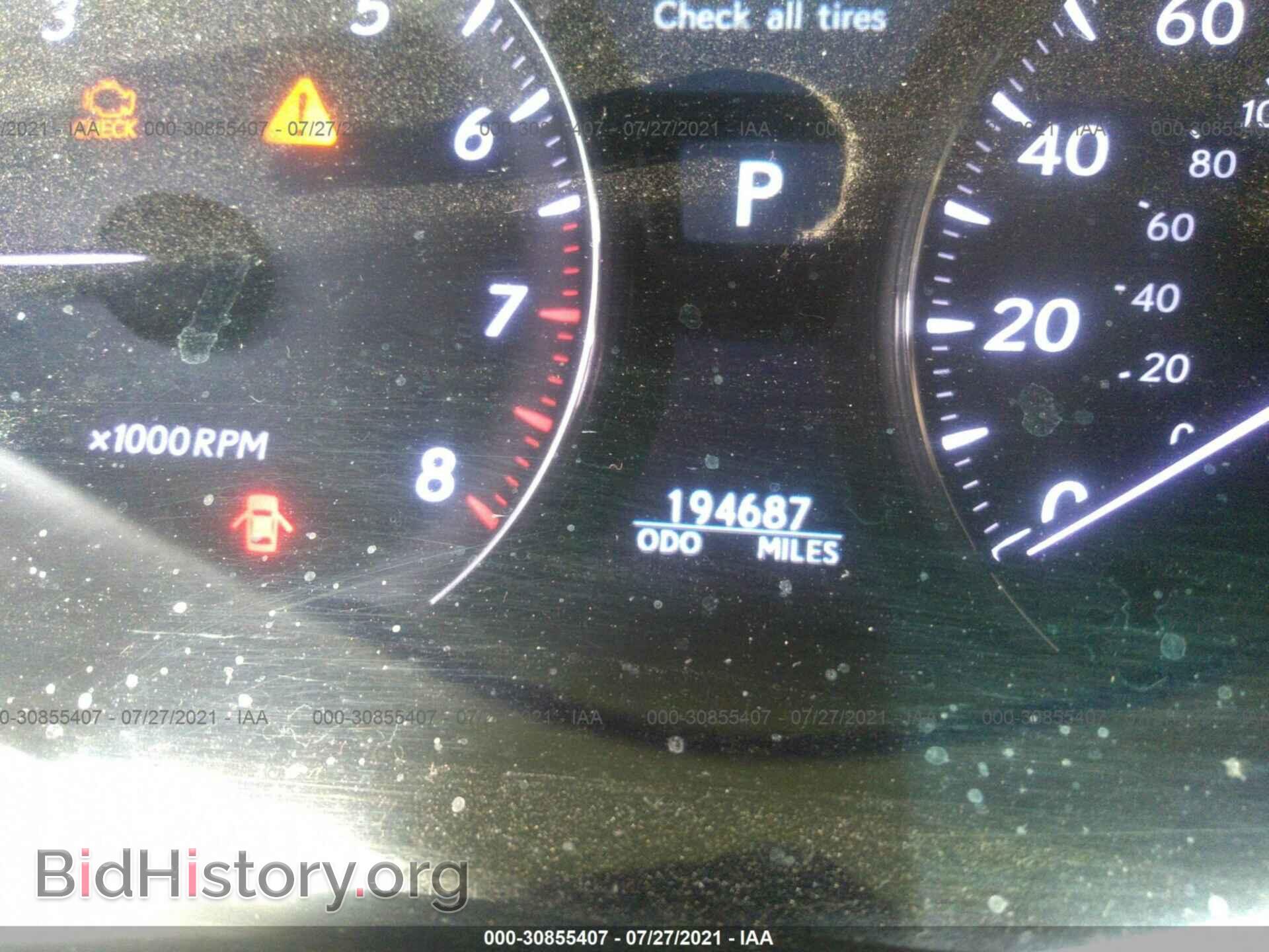 2009 LEXUS LS 460 - VIN: JTHCL46F295000412 - Photo 7