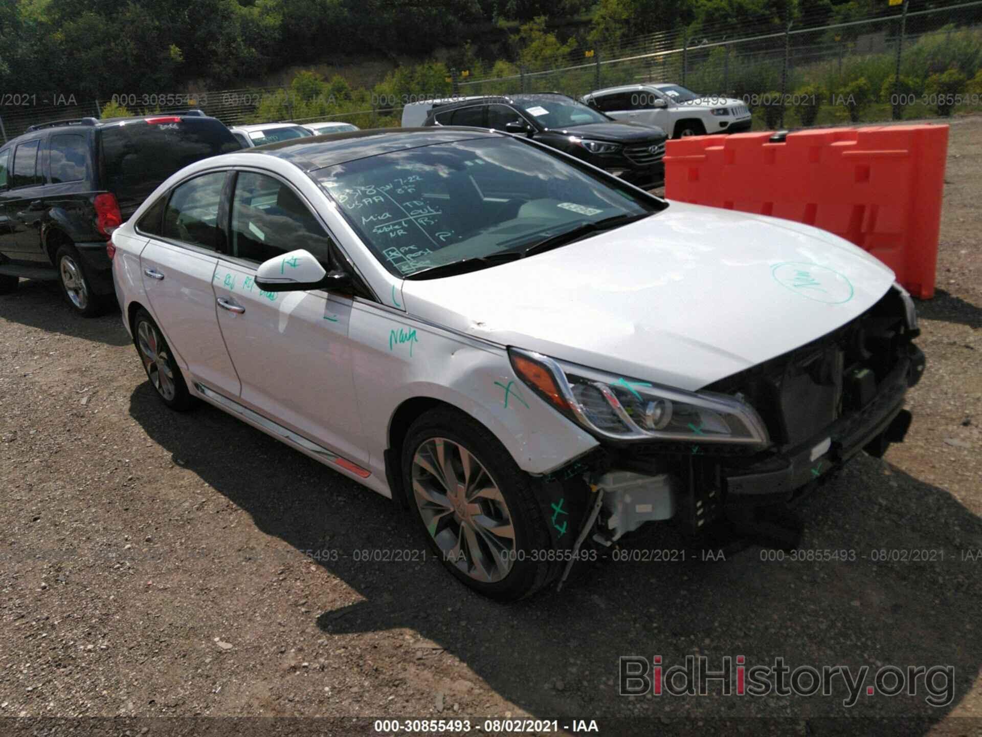 Фотография 5NPE34AB2FH136680 - HYUNDAI SONATA 2015