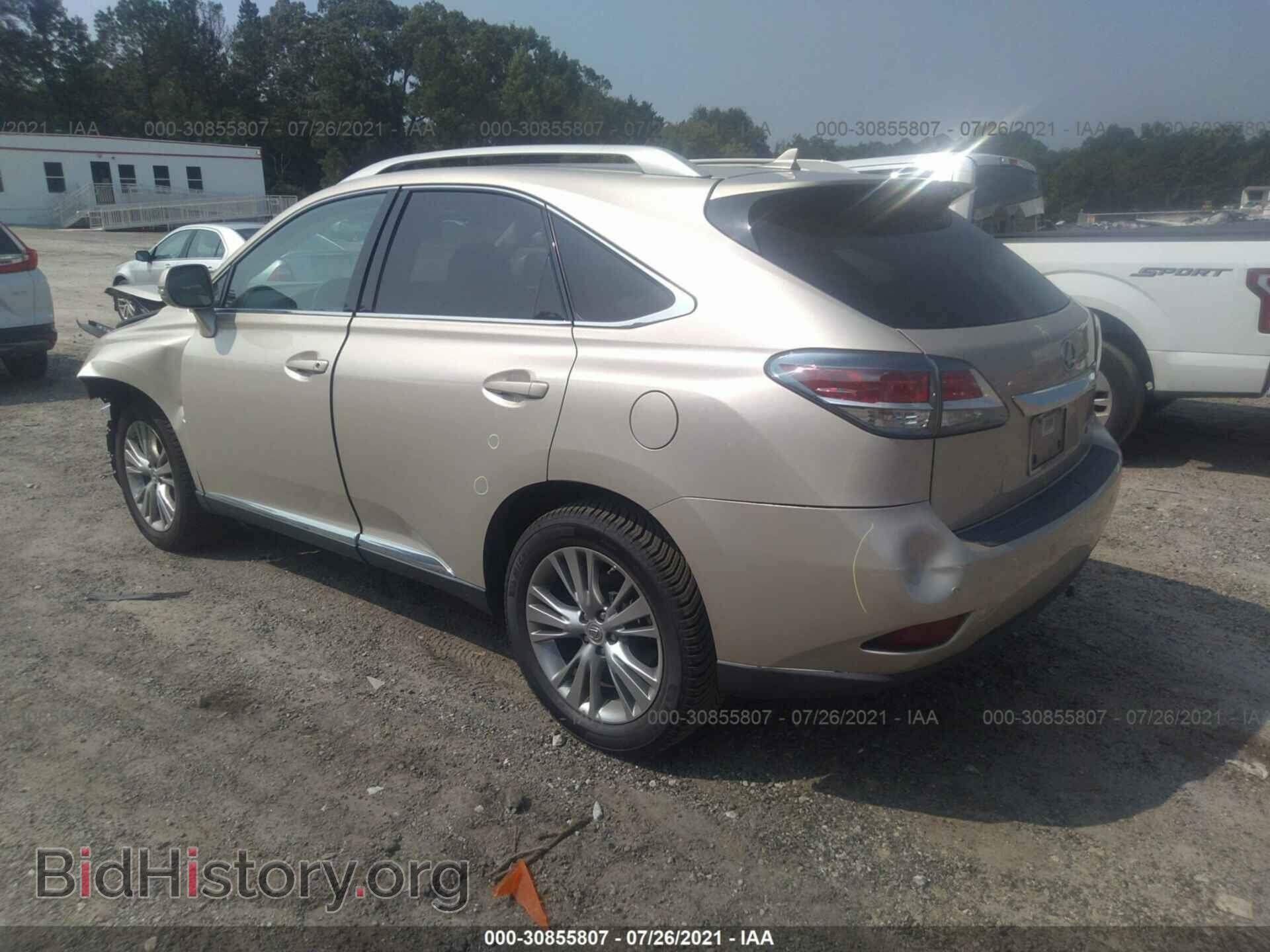 2013 LEXUS RX 350 - VIN: 2T2ZK1BA2DC107670 - Фото 3