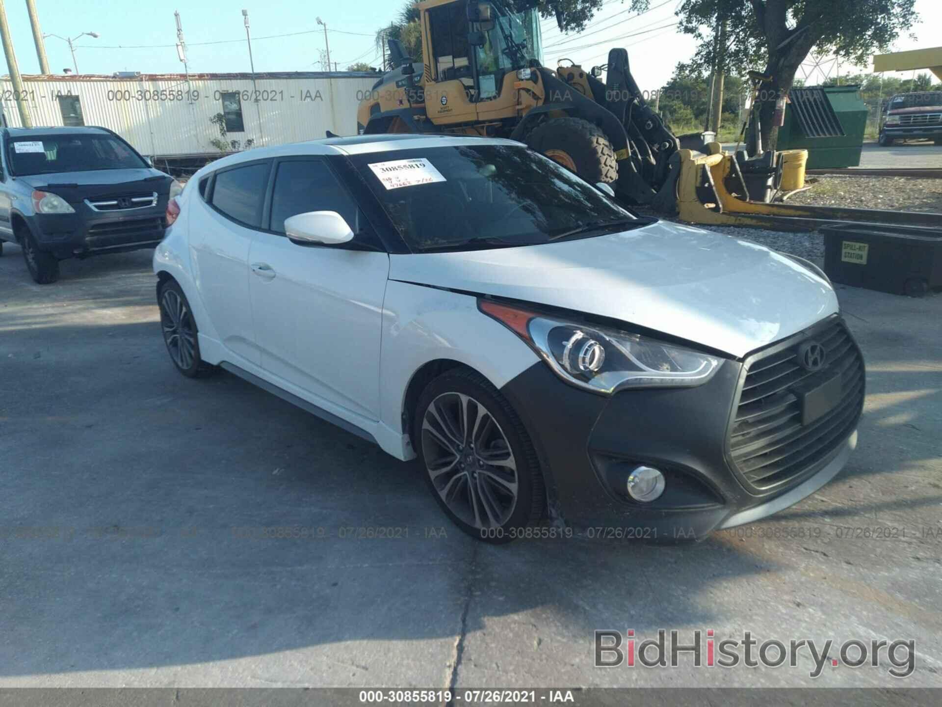 Photo KMHTC6AEXGU283510 - HYUNDAI VELOSTER 2016