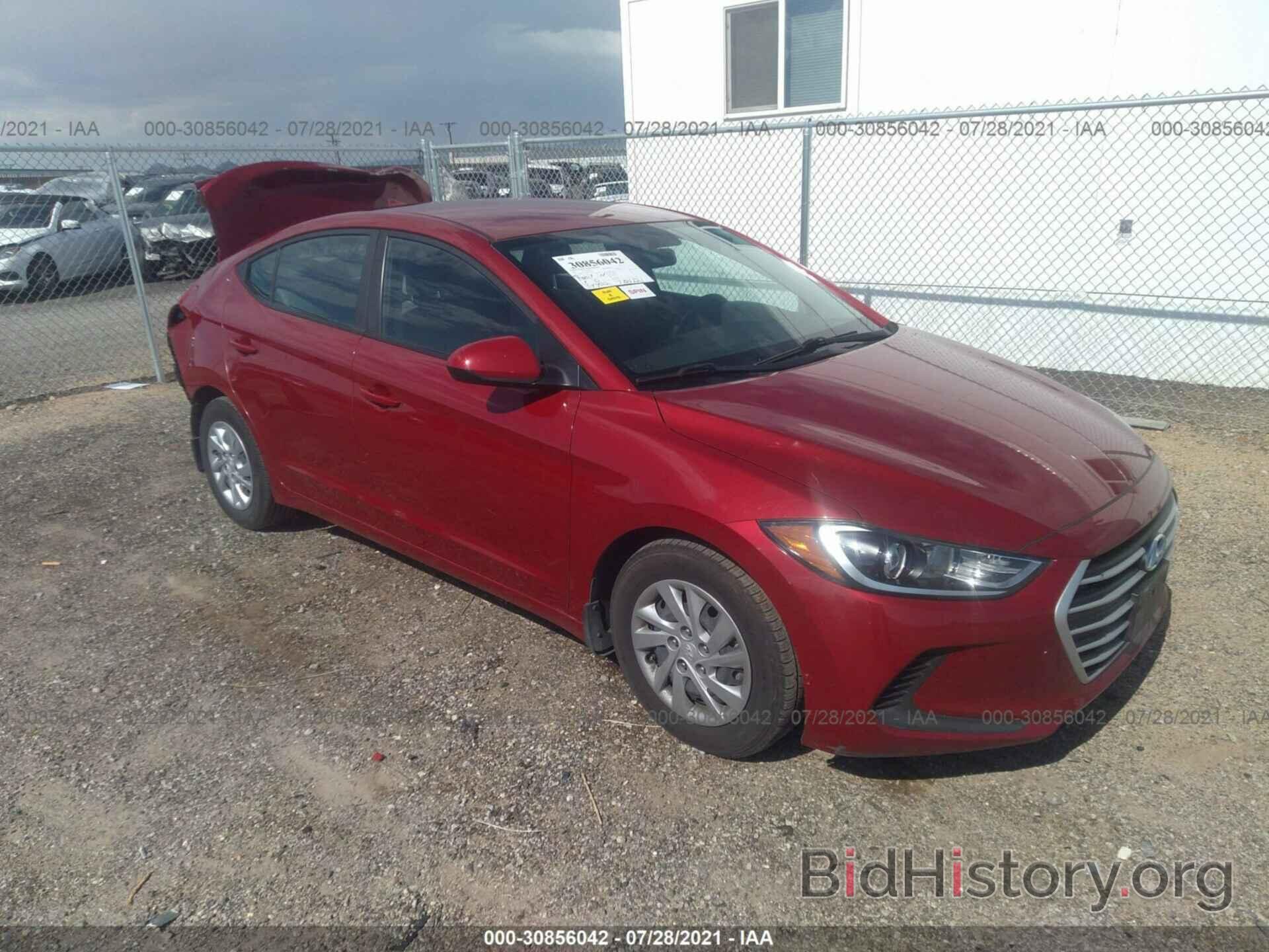 Photo KMHD74LF4HU400471 - HYUNDAI ELANTRA 2017