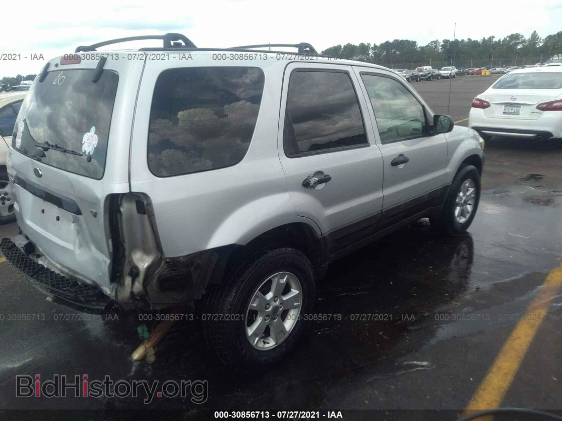 2007 FORD ESCAPE - VIN: 1FMCU03127KB25419 - Фото 4