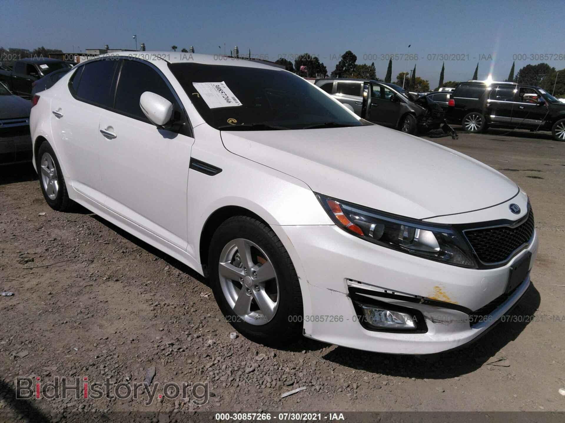 Photo KNAGM4A70F5642104 - KIA OPTIMA 2015