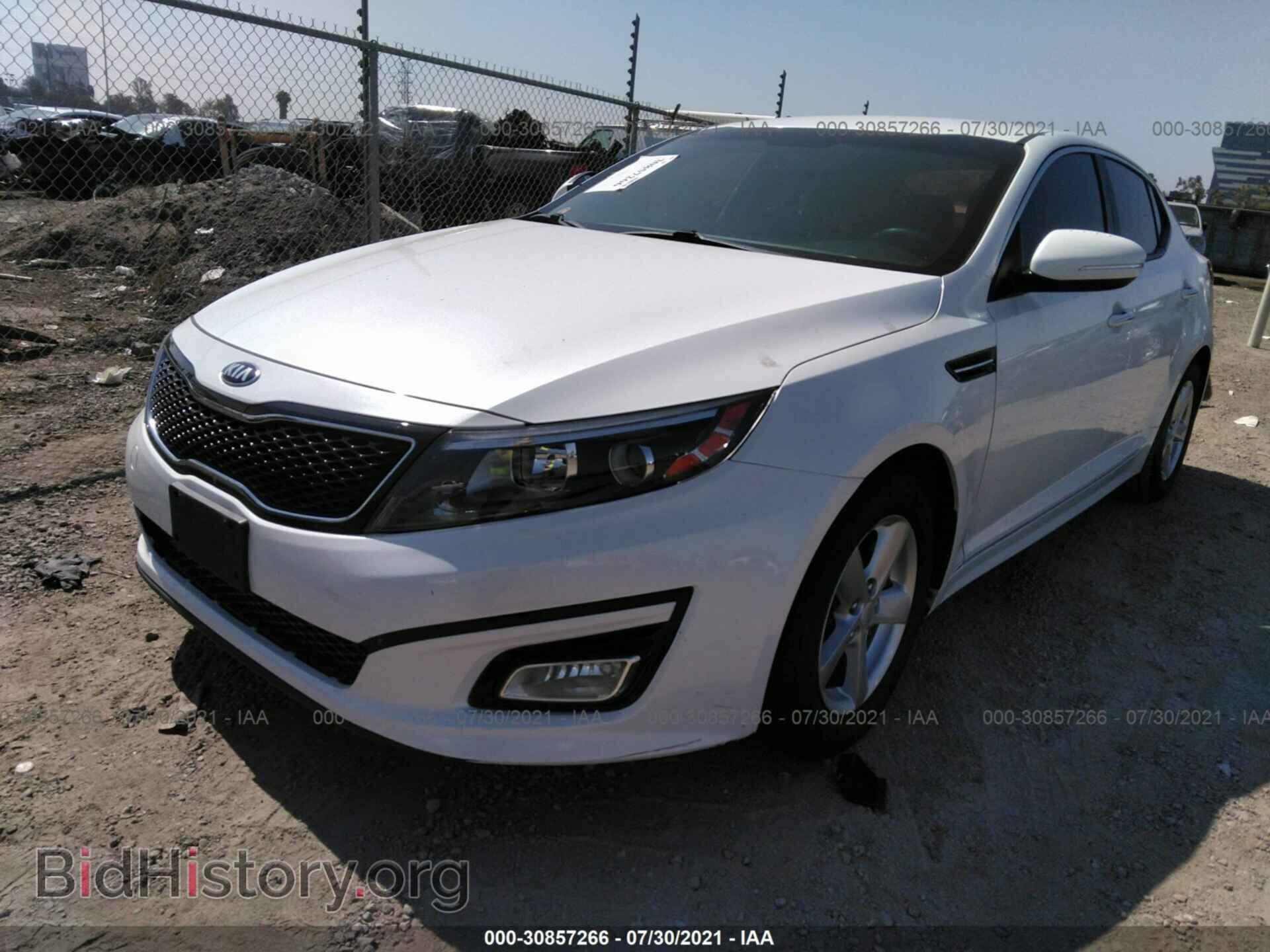 2015 KIA OPTIMA - VIN: KNAGM4A70F5642104 - Photo 2