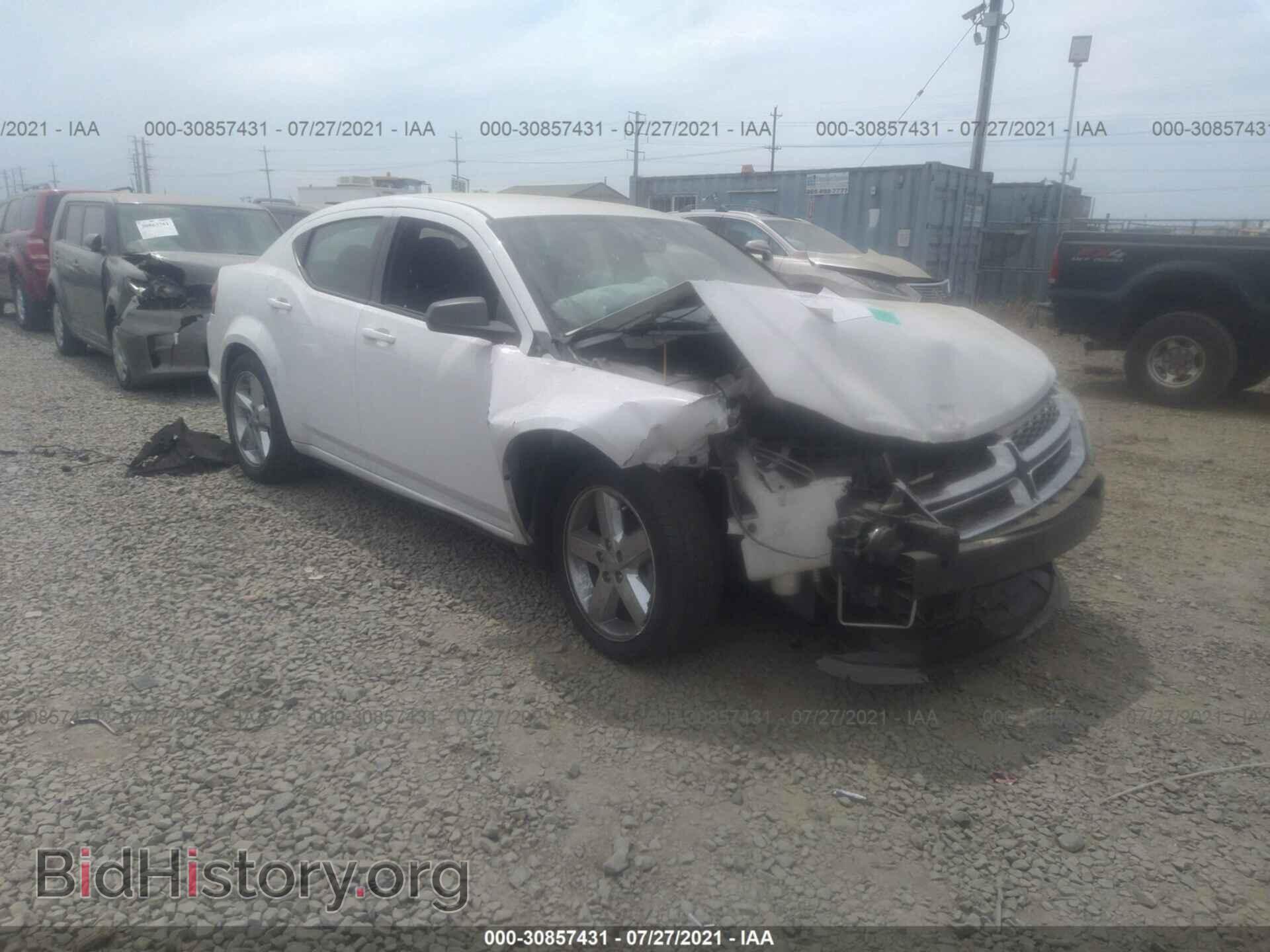 Photo 1C3CDZAB7DN537631 - DODGE AVENGER 2013