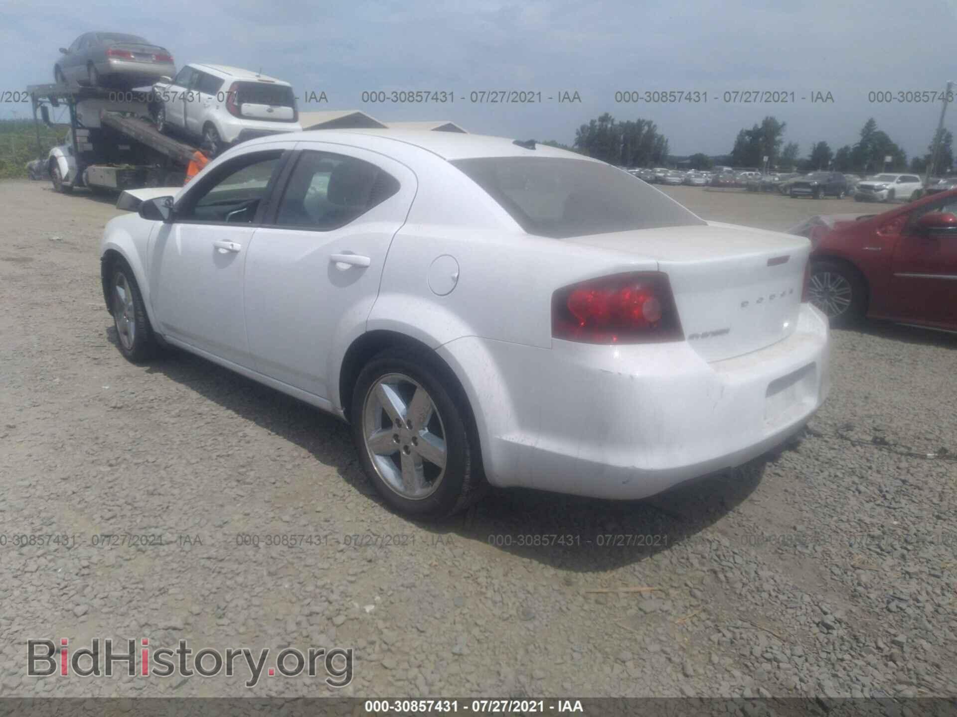 2013 DODGE AVENGER - VIN: 1C3CDZAB7DN537631 - Фото 3