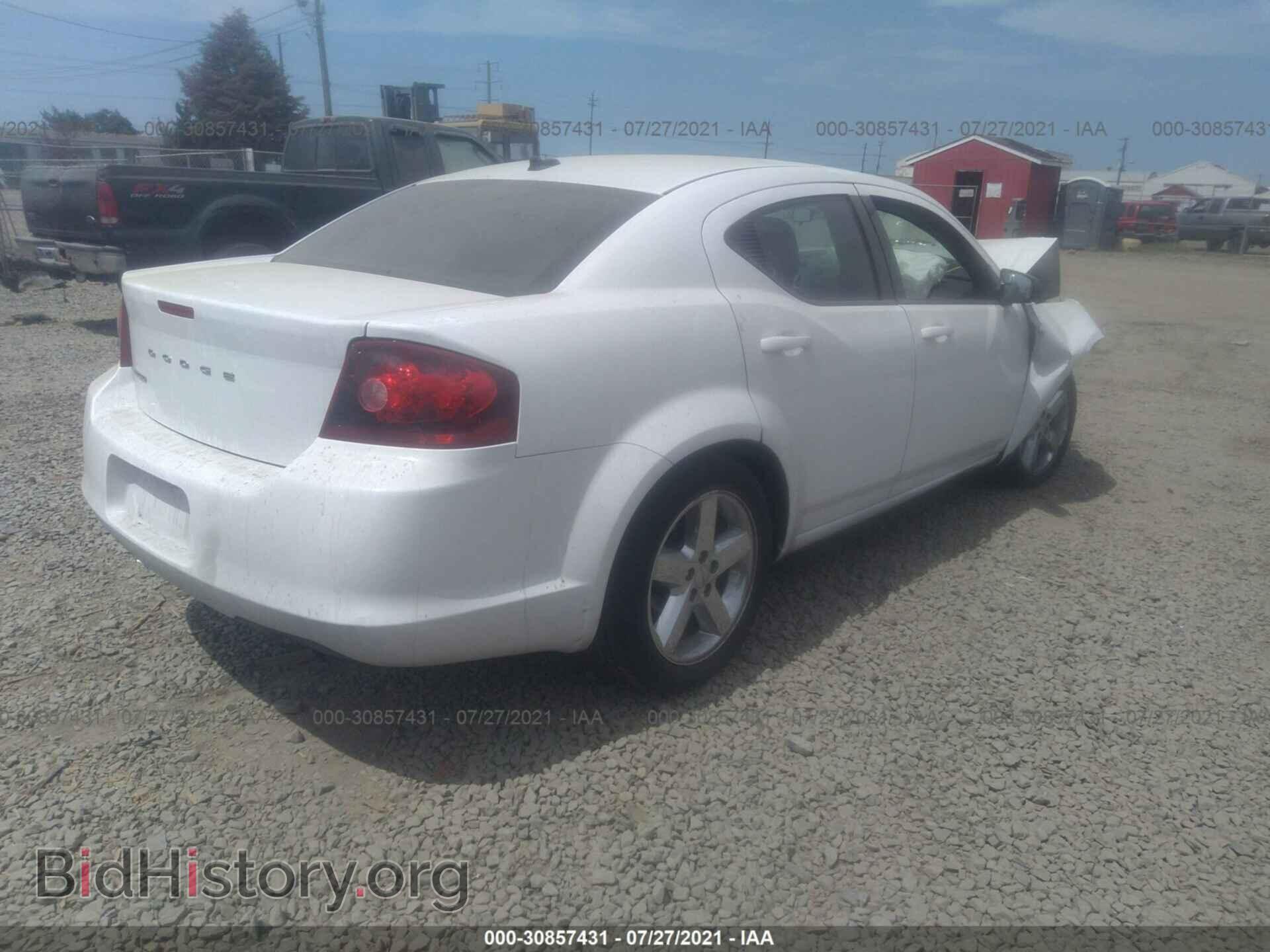 2013 DODGE AVENGER - VIN: 1C3CDZAB7DN537631 - Фото 4