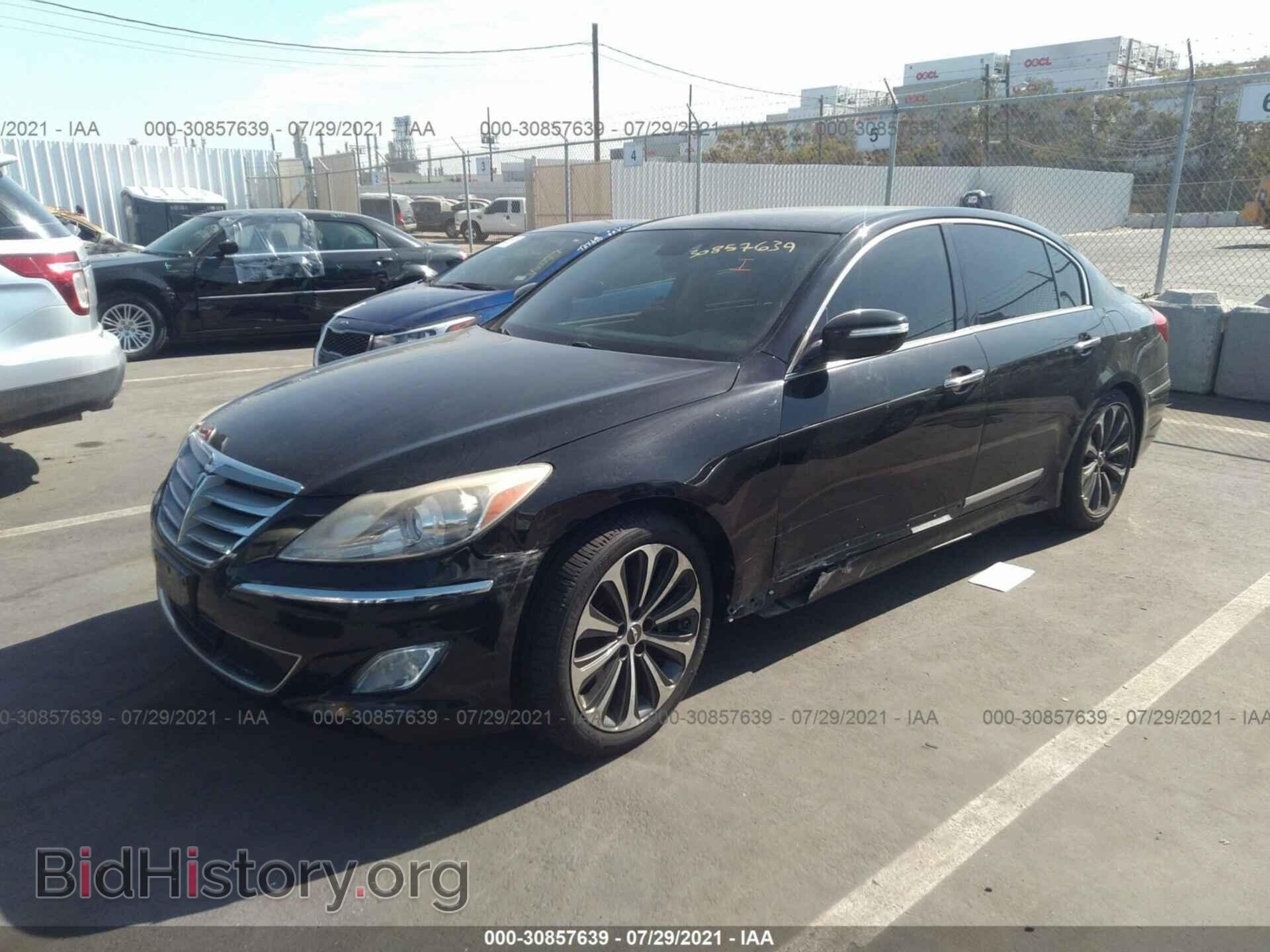 2012 HYUNDAI GENESIS - VIN: KMHGC4DFXCU168670 - Фото 2