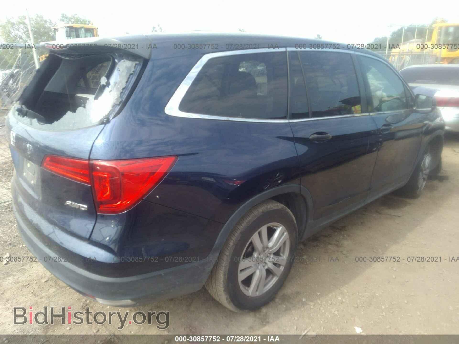 2017 HONDA PILOT - VIN: 5FNYF6H11HB007781 - Photo 4