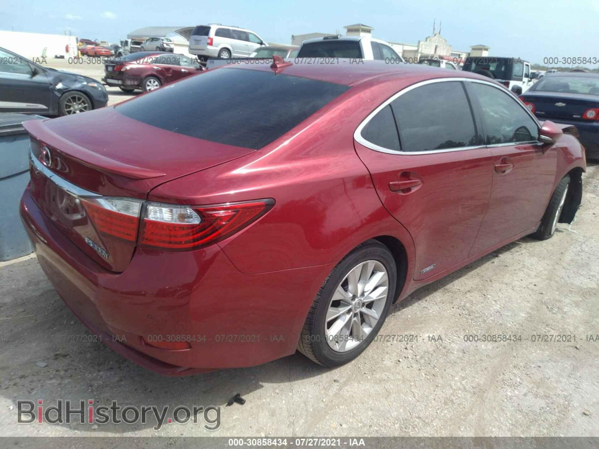 2014 LEXUS ES 300H - VIN: JTHBW1GG7E2061663 - Фото 4