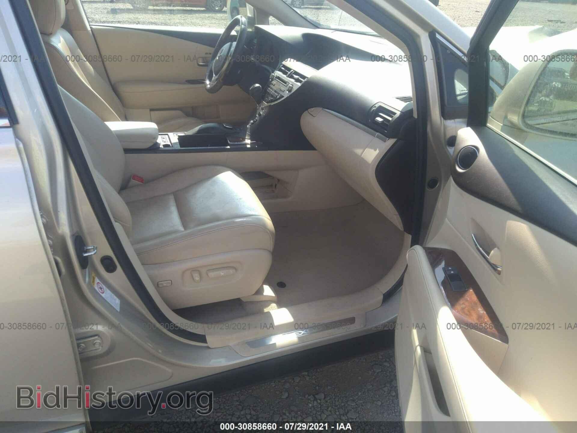 2013 LEXUS RX 350 - VIN: 2T2ZK1BA9DC111361 - Фото 5