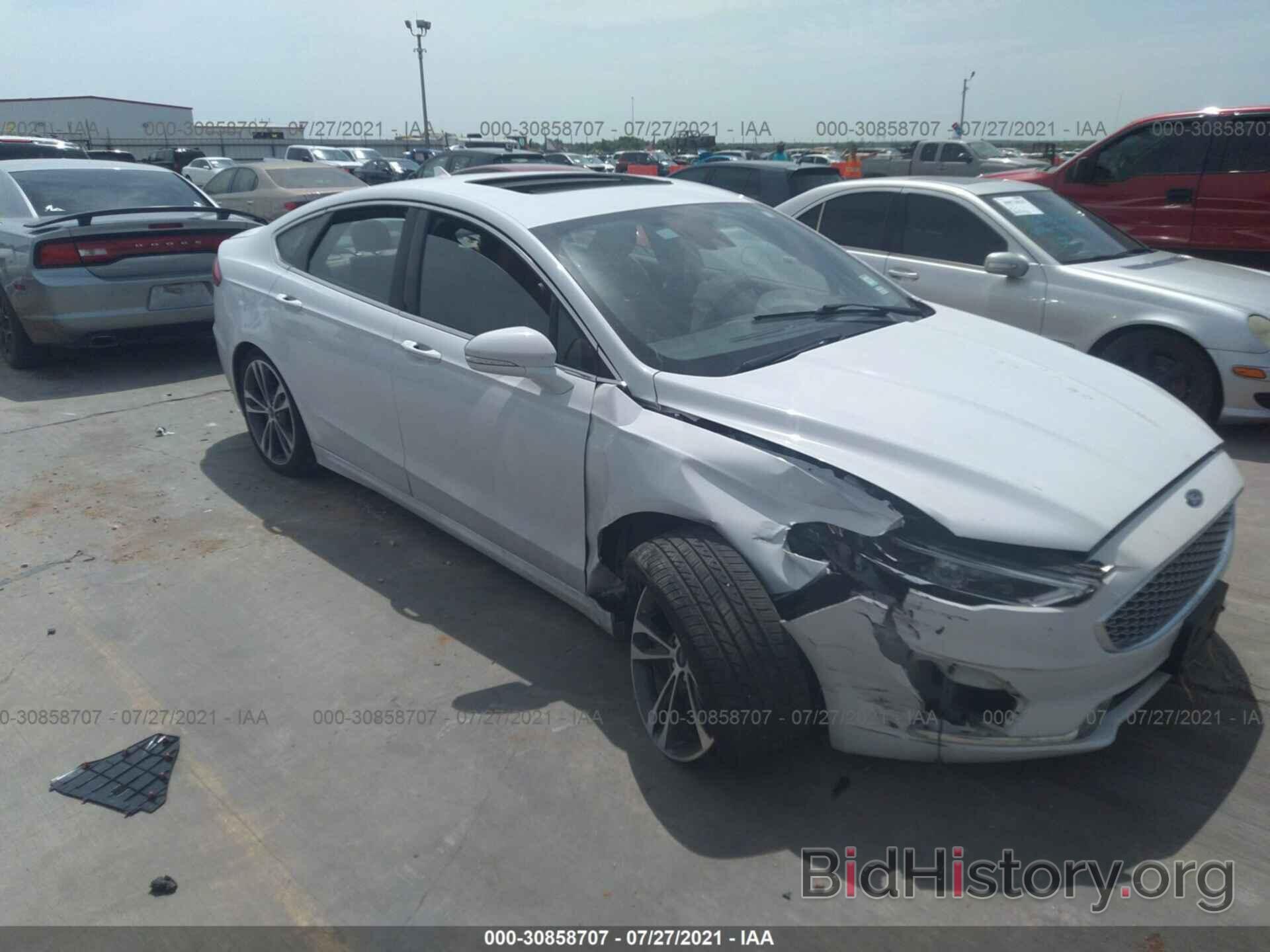 Фотография 3FA6P0D96KR242315 - FORD FUSION 2019