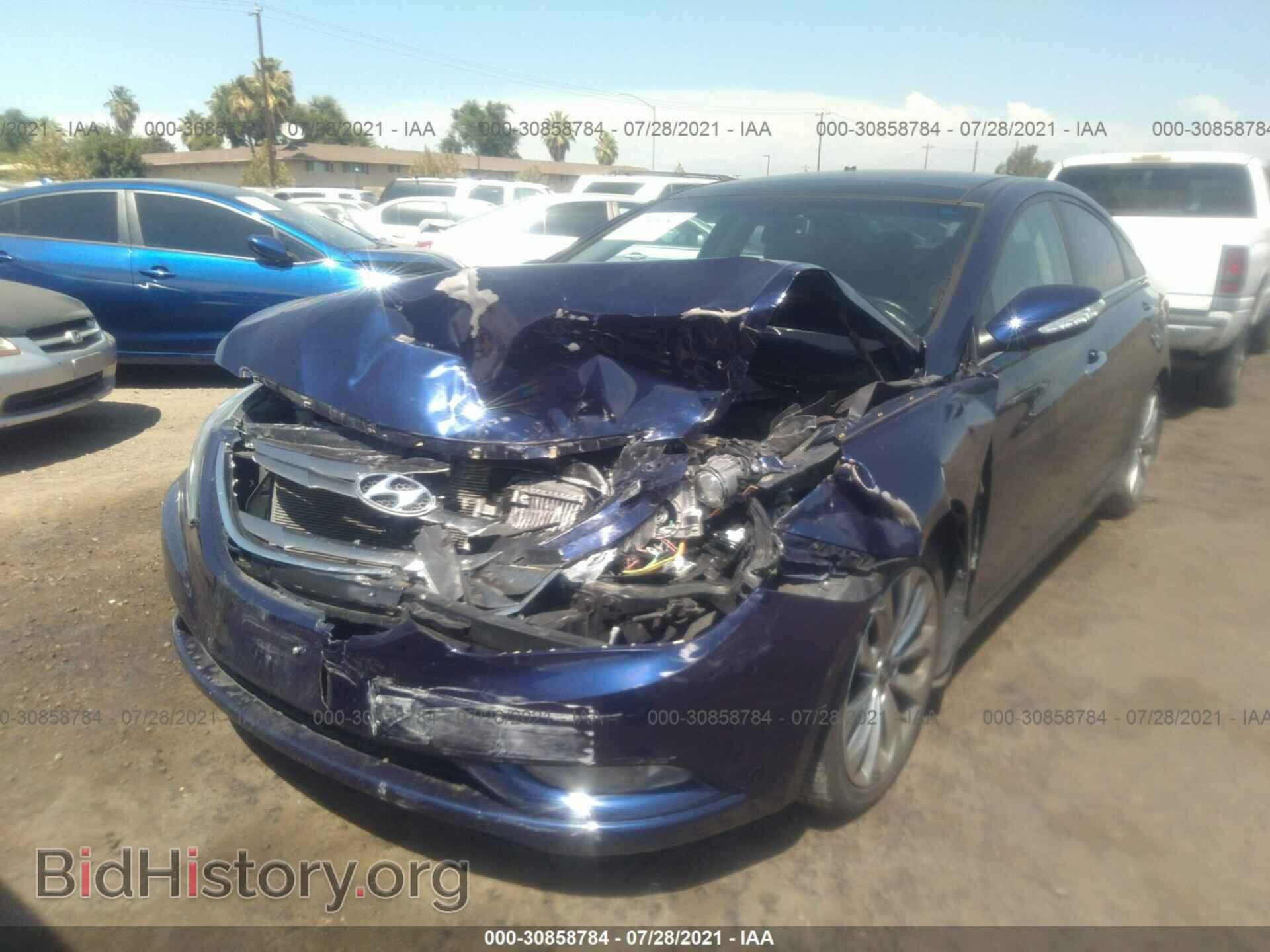 2012 HYUNDAI SONATA - VIN: 5NPEC4AB8CH482664 - Фото 2