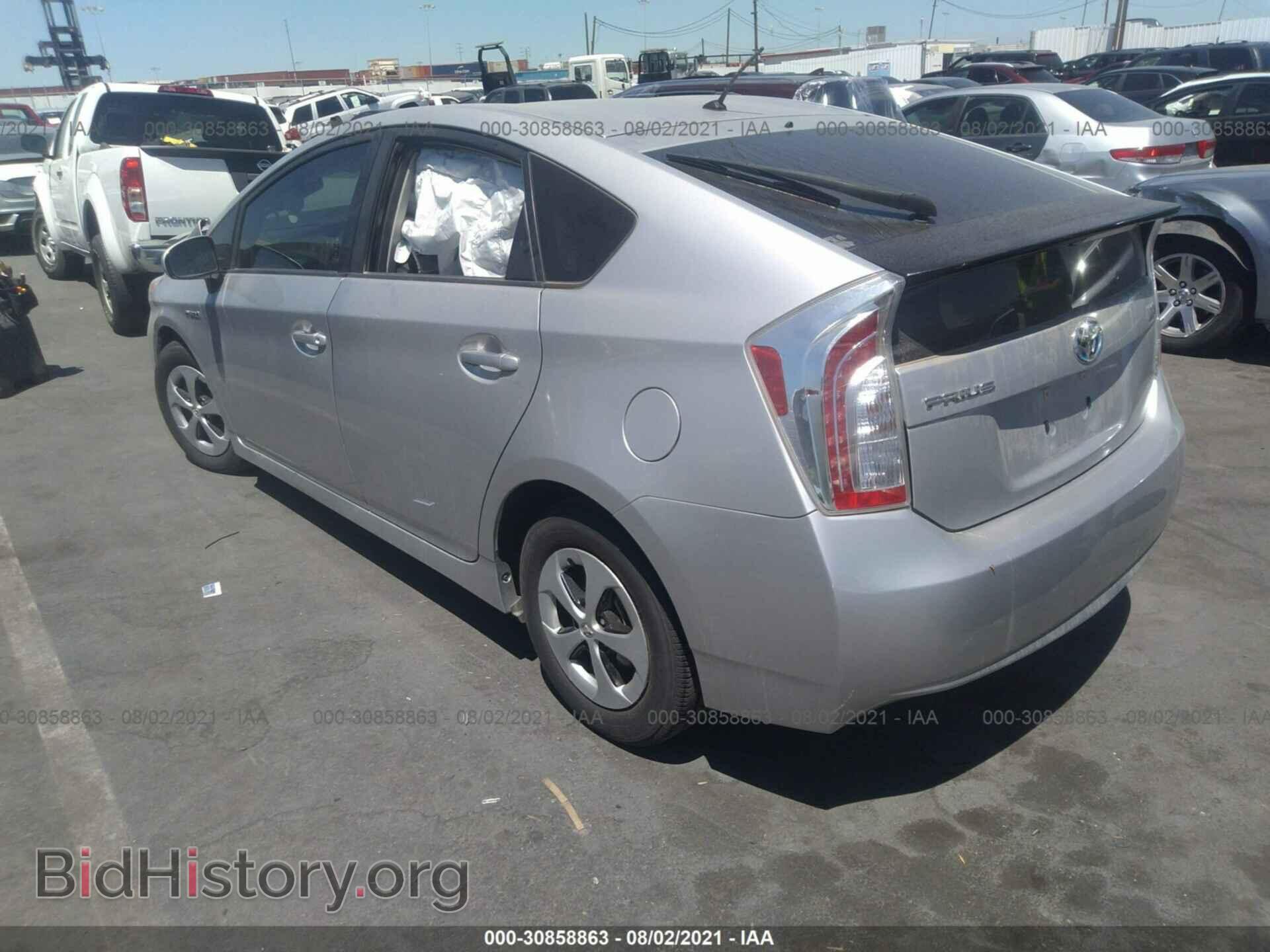 2013 TOYOTA PRIUS - VIN: JTDKN3DU2D1641062 - Фото 3