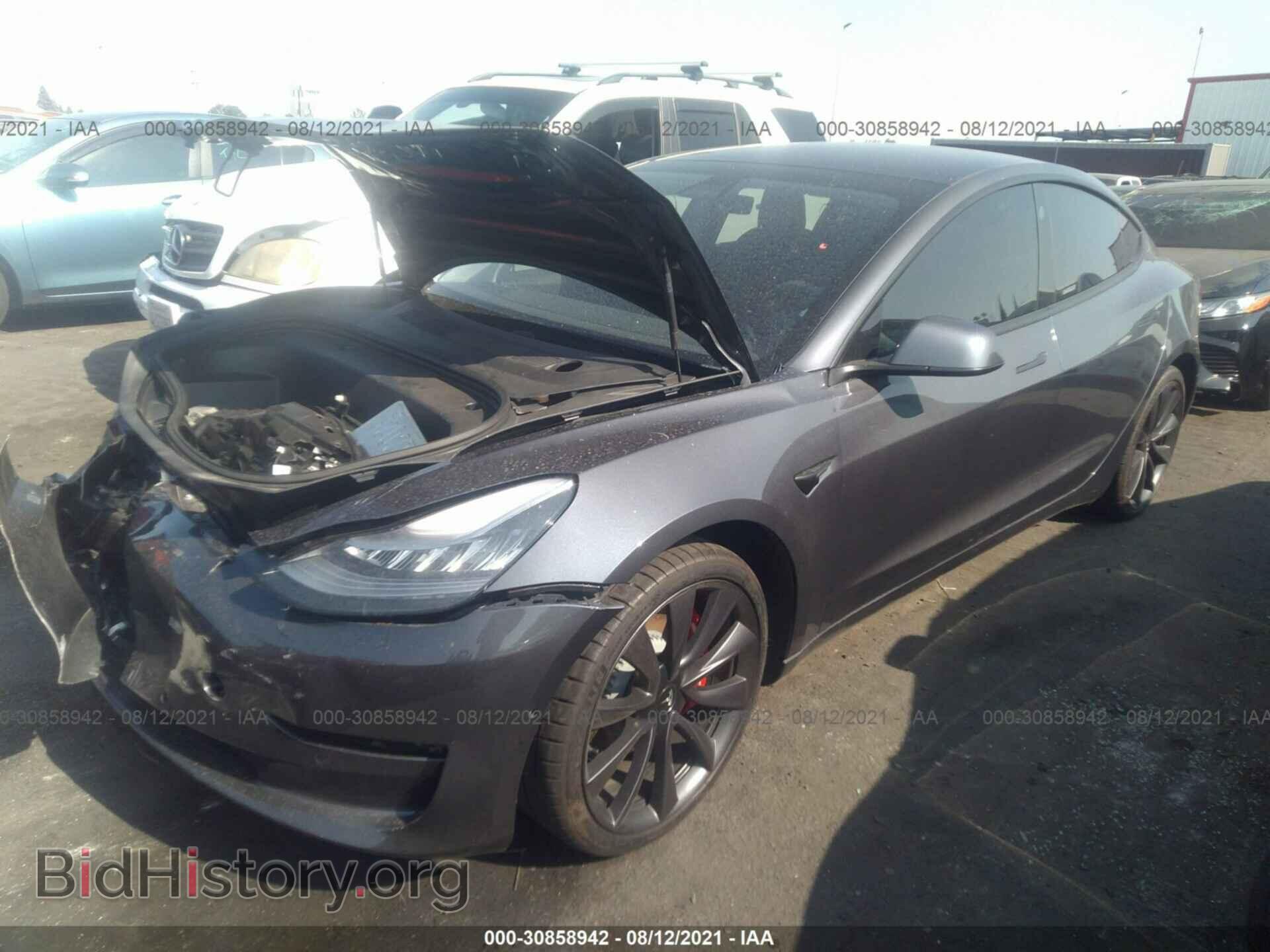 2020 TESLA MODEL 3 - VIN: 5YJ3E1EC6LF796203 - Фото 2