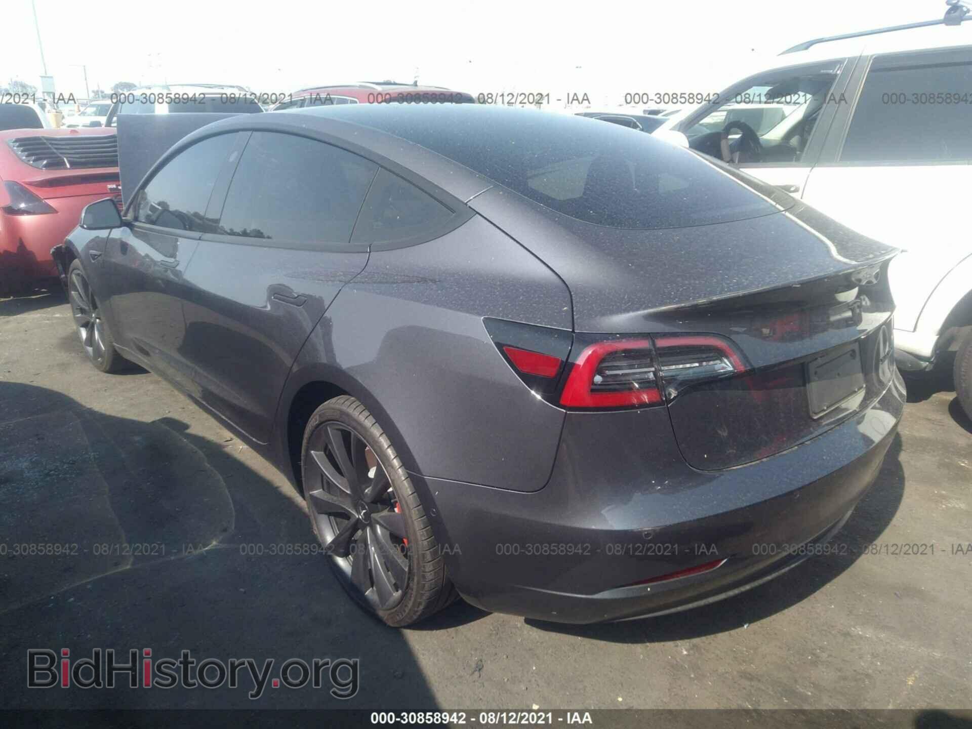 2020 TESLA MODEL 3 - VIN: 5YJ3E1EC6LF796203 - Фото 3