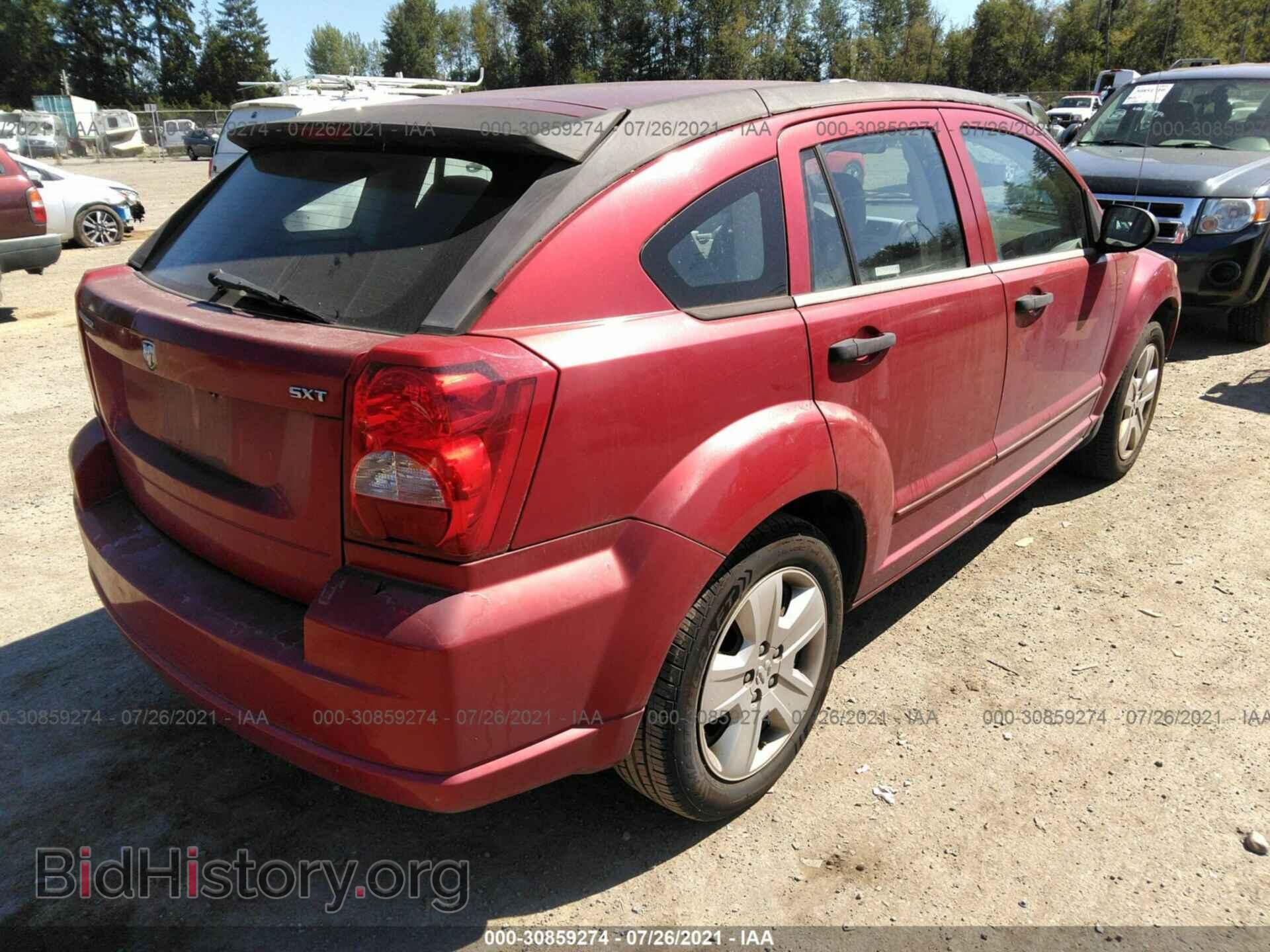 2007 DODGE CALIBER - VIN: 1B3JB48B47D500968 - Фото 4