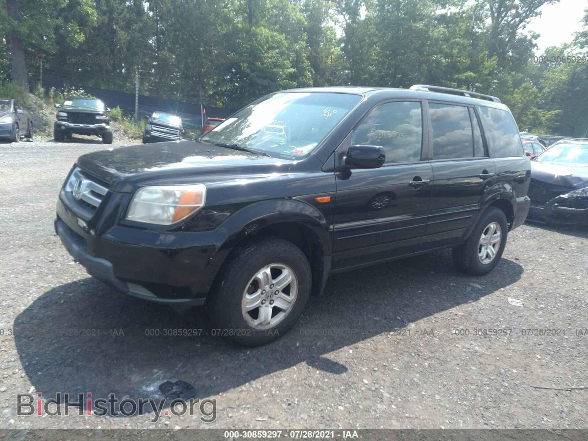 2008 HONDA PILOT - VIN: 5FNYF18258B044800 - Фото 2