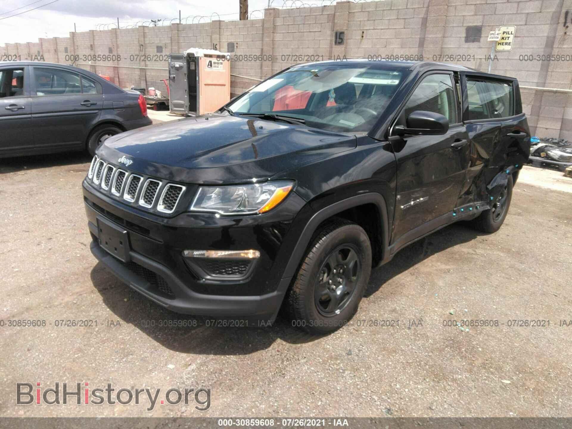 2020 JEEP COMPASS - VIN: 3C4NJCAB9LT122366 - Фото 2