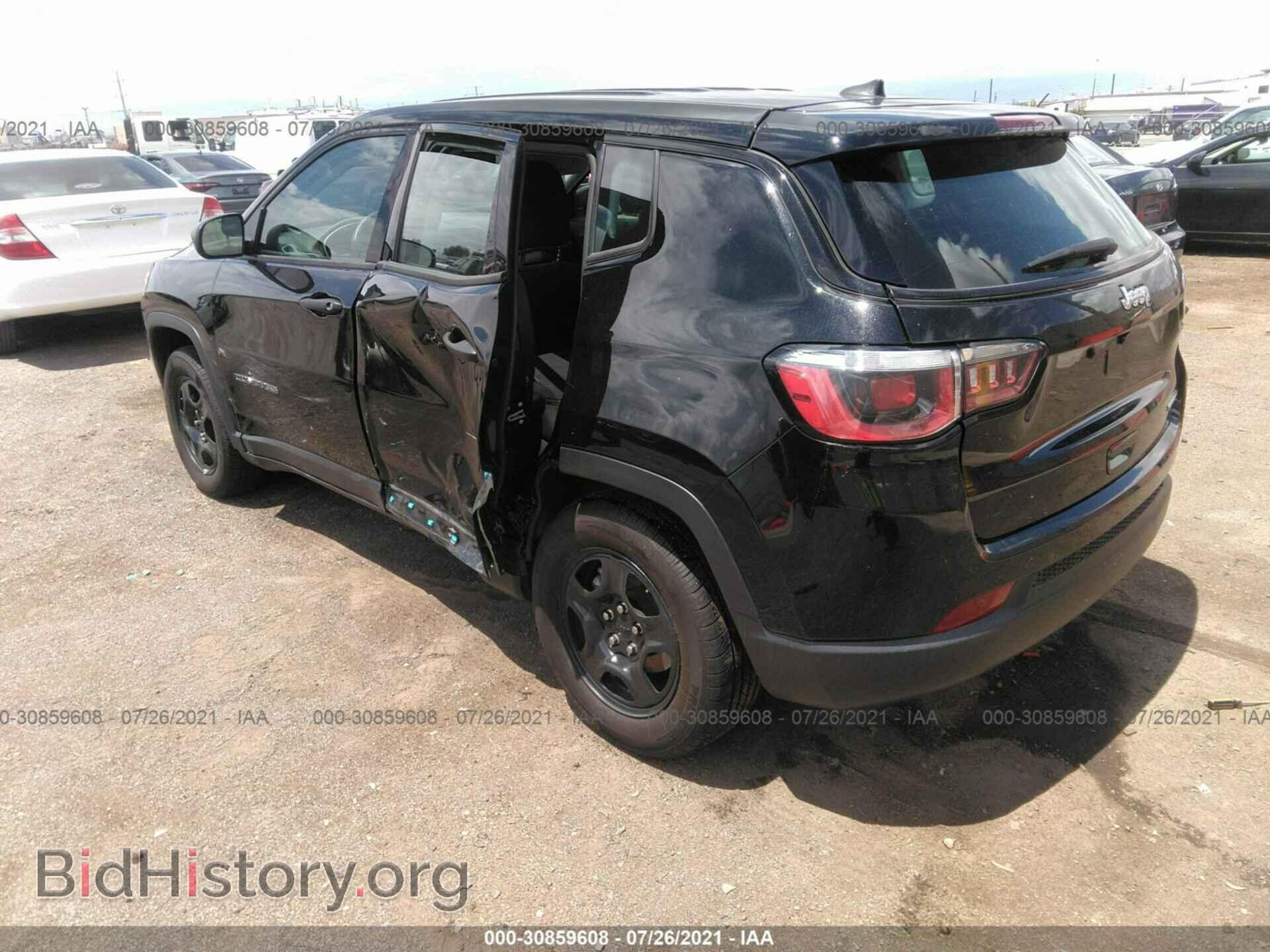 2020 JEEP COMPASS - VIN: 3C4NJCAB9LT122366 - Фото 3