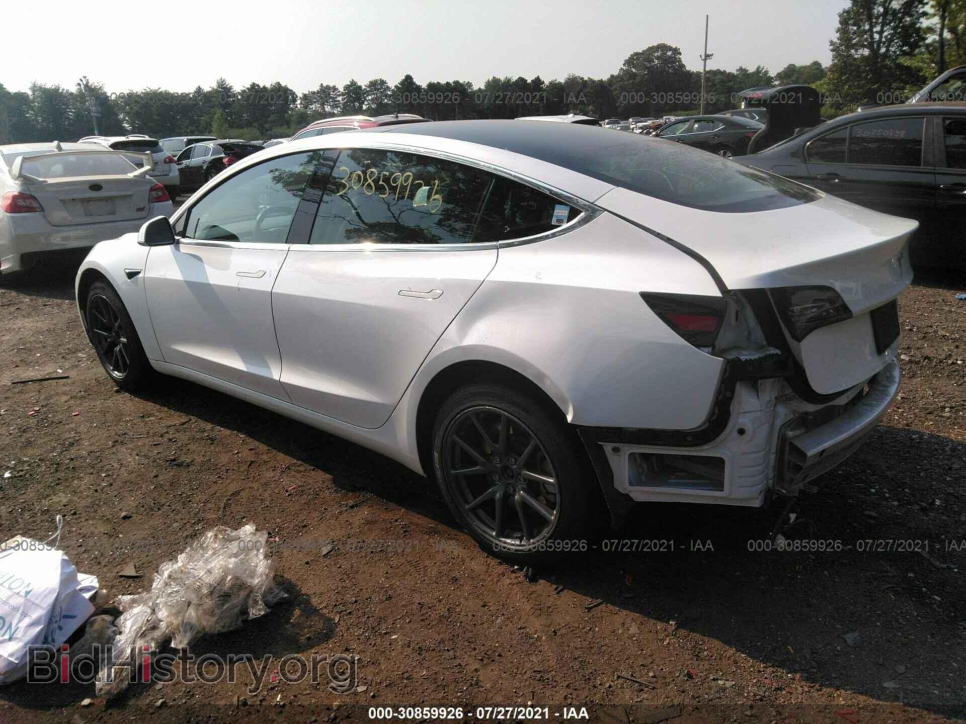 2020 TESLA MODEL 3 - VIN: 5YJ3E1EA7LF504542 - Фото 3