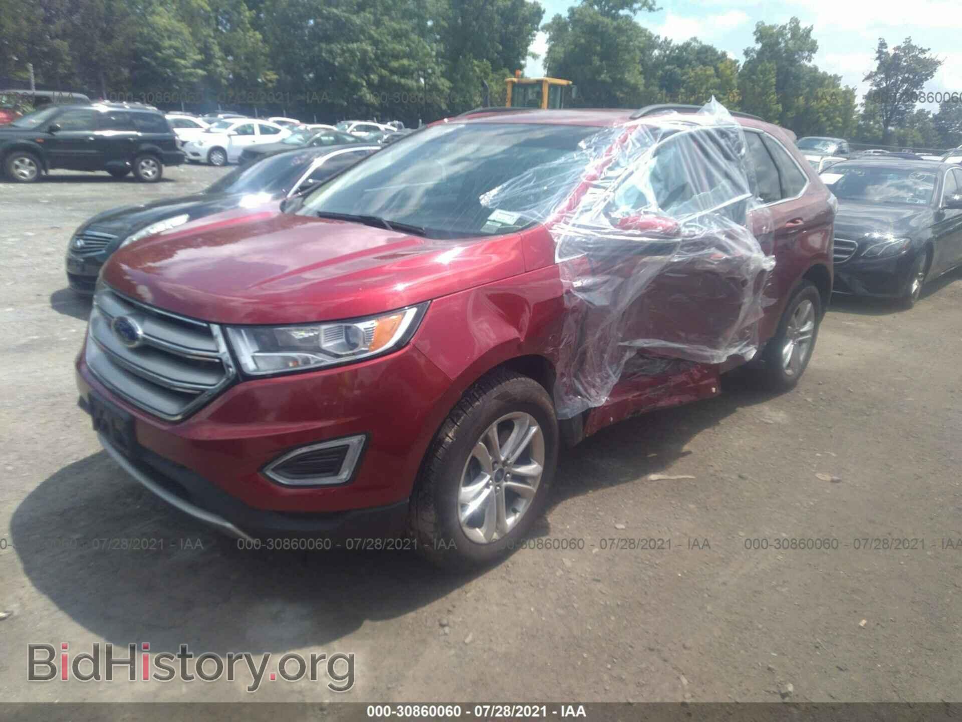 2015 FORD EDGE - VIN: 2FMPK4J84FBC14853 - Фото 2