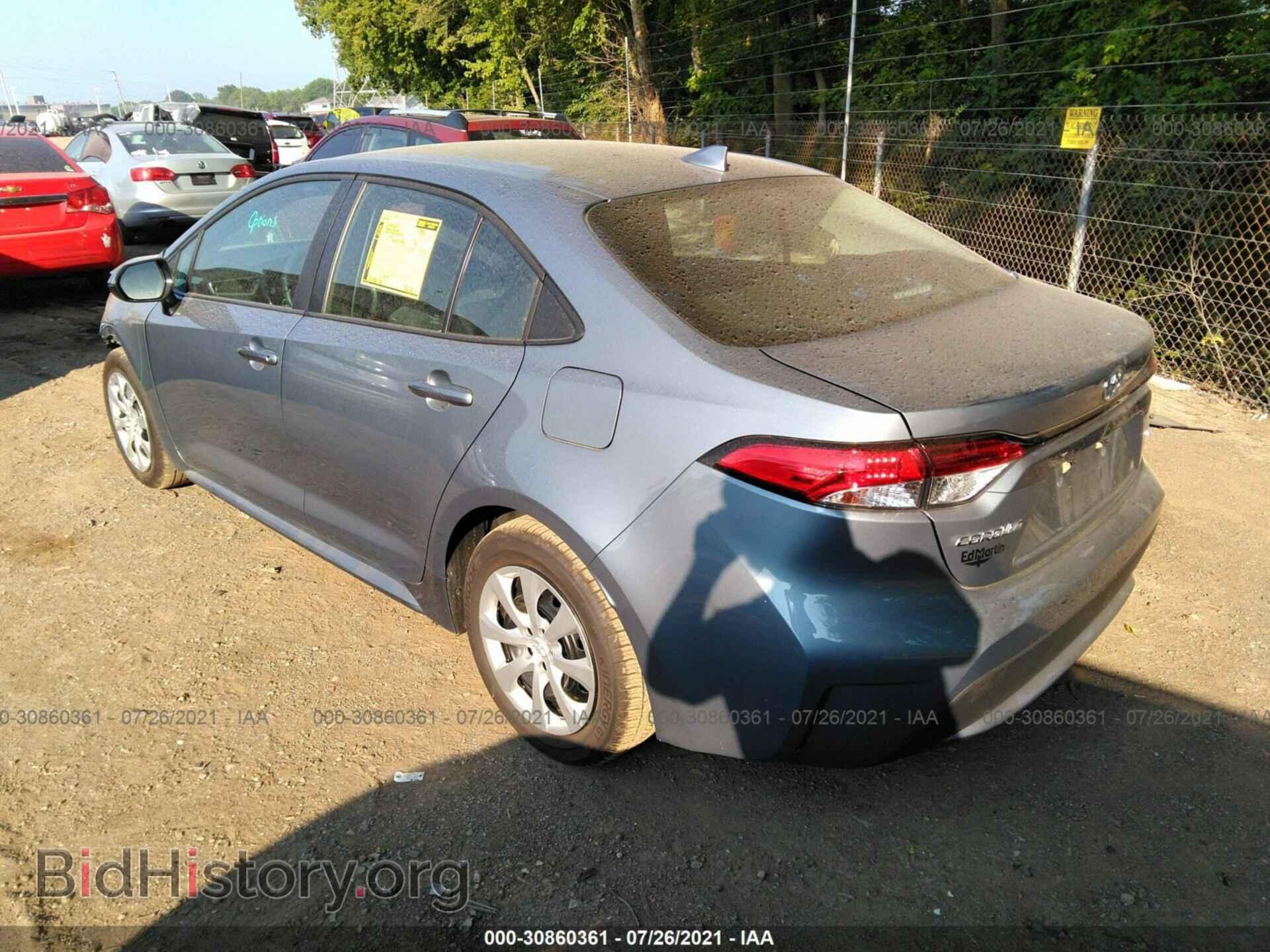 2021 TOYOTA COROLLA - VIN: 5YFEPMAE9MP227234 - Фото 3